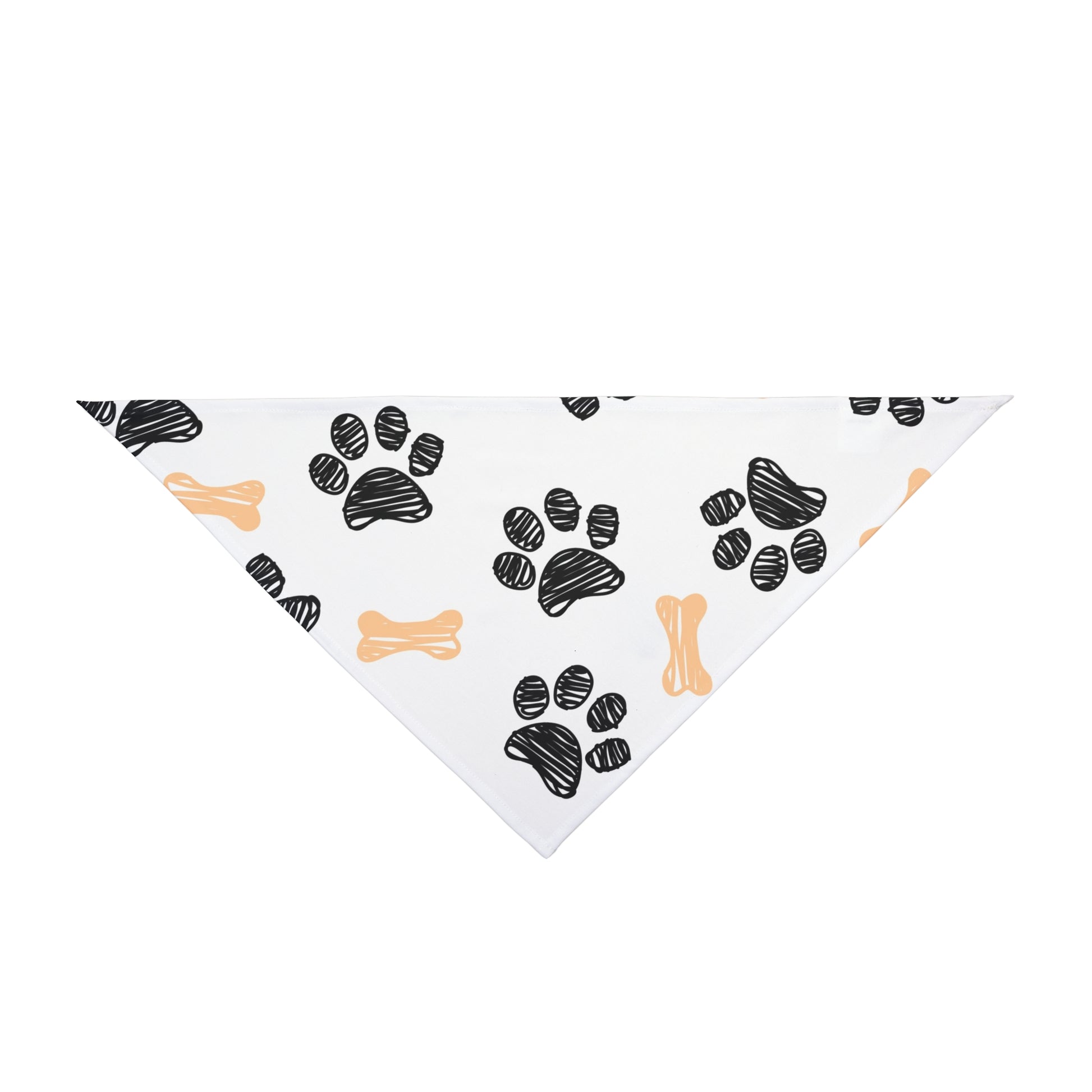 Stylish Pet Bandana with Paw Print Design