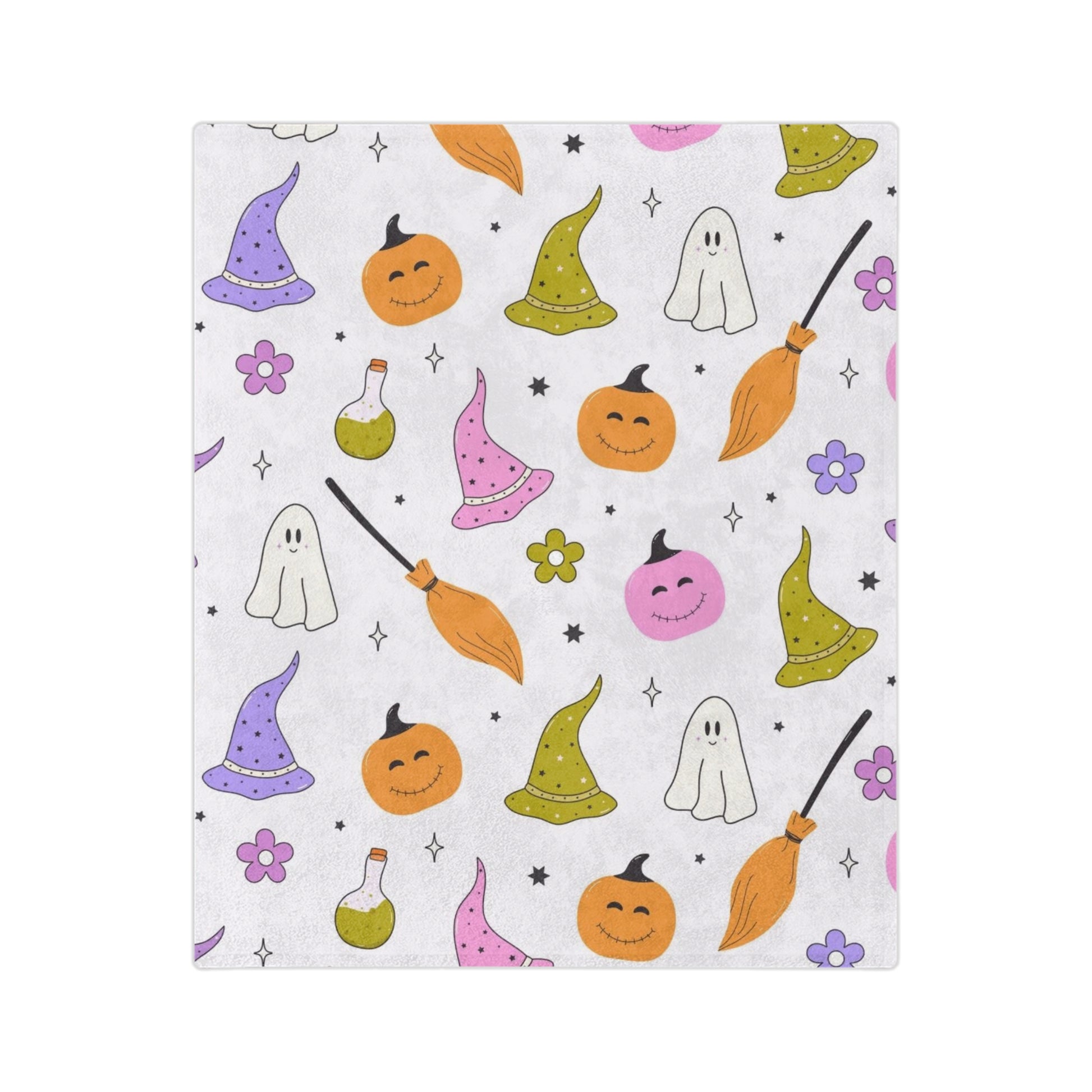Halloween Cozy Blanket - Soft Microfiber Throw