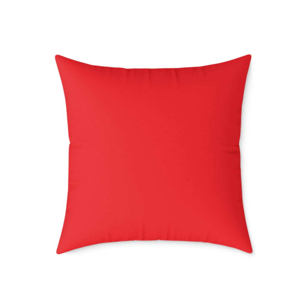 Cozy Motivational Pillow | Just Enjoy Where You Are Now