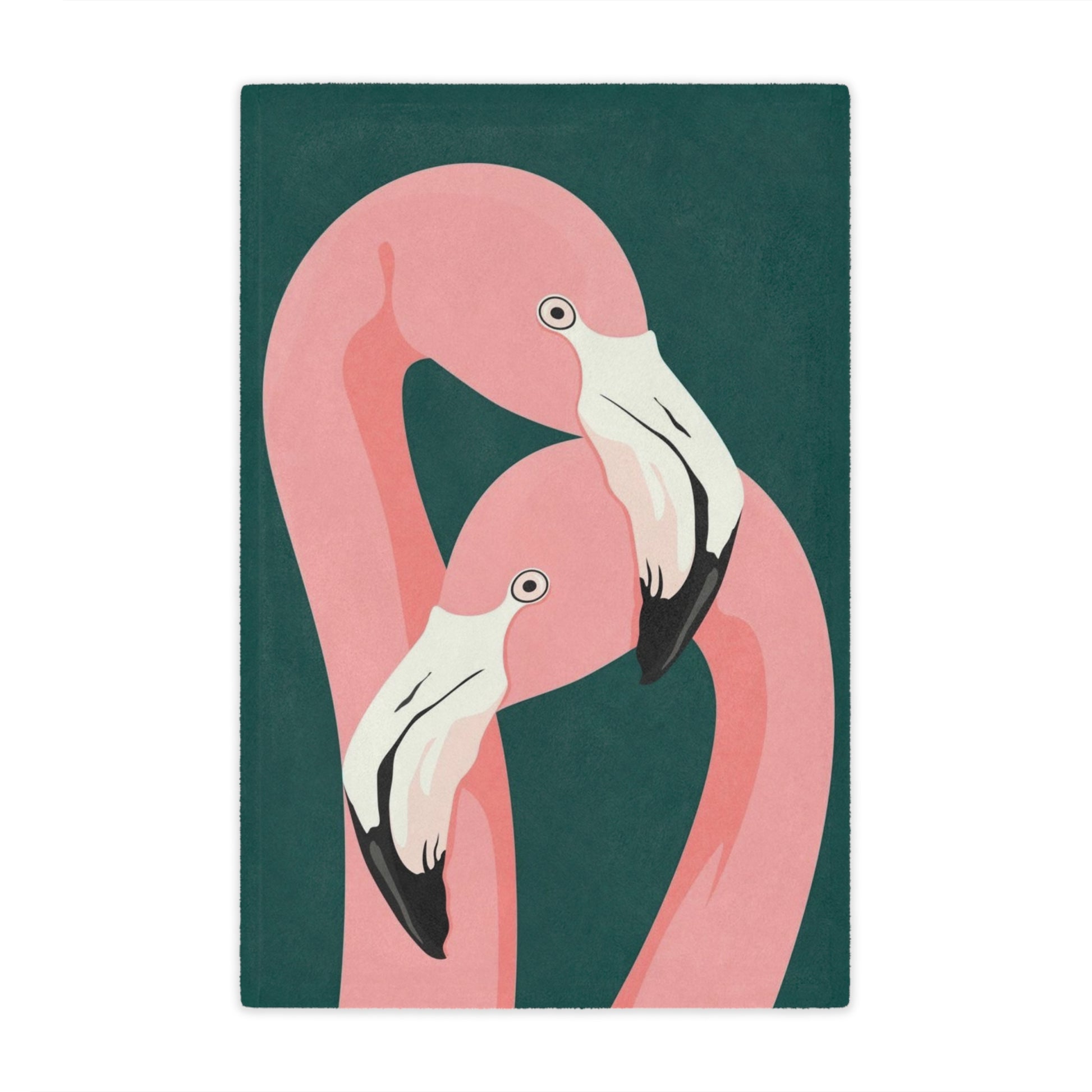 Flamingo Minky Blanket - Cozy Throw for Home