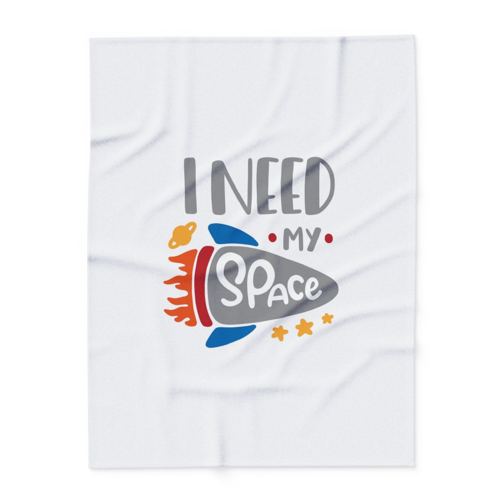 I Need My Space Arctic Fleece Blanket
