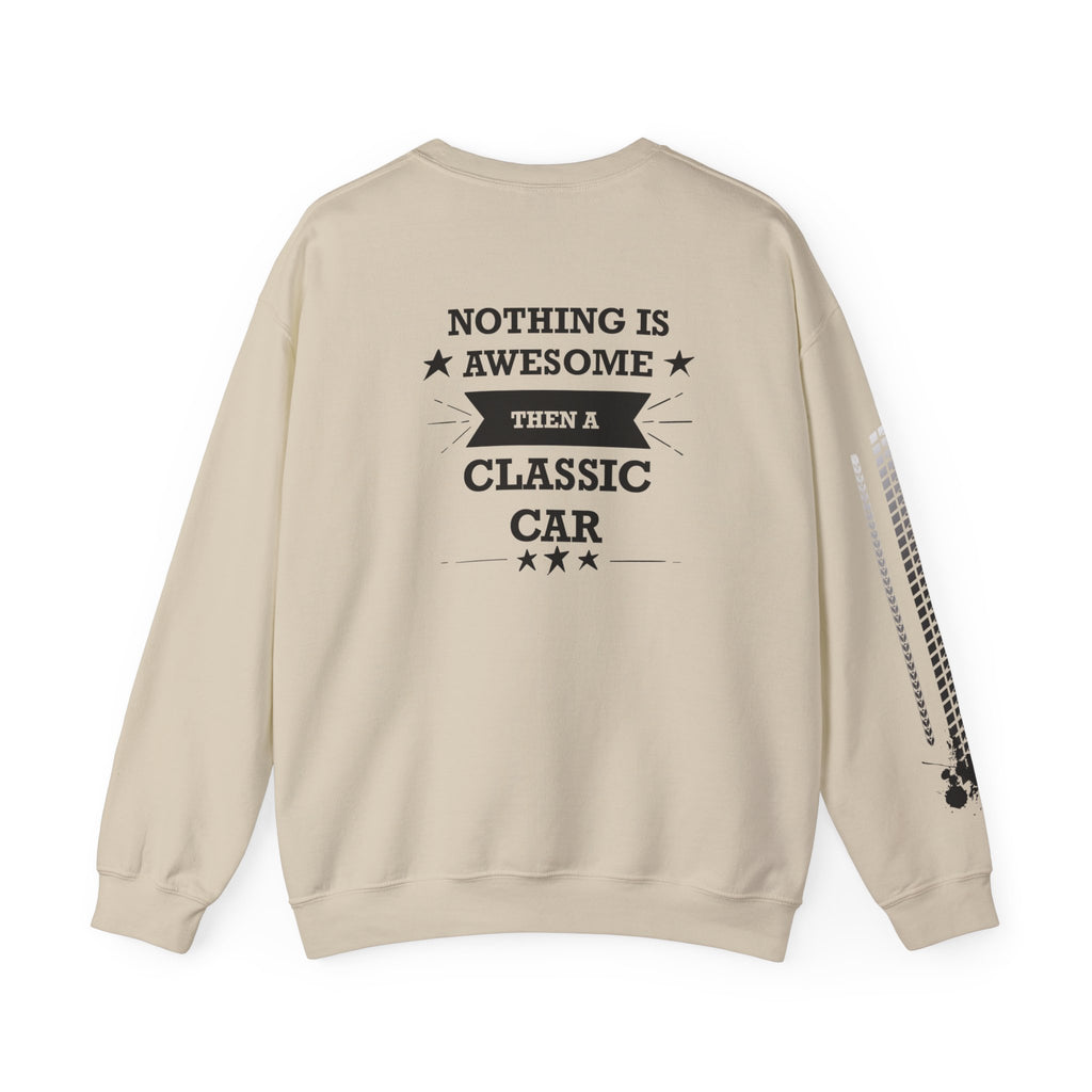 Classic Car Lover's Unisex Sweatshirt - Vintage Style Apparel