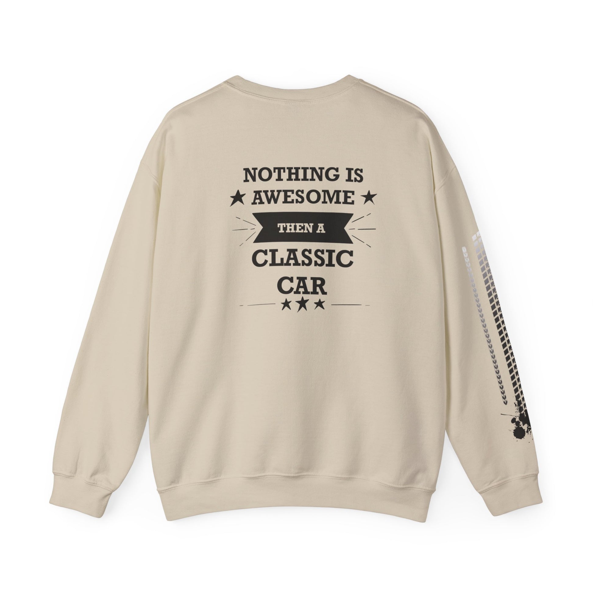 Classic Car Lover's Unisex Sweatshirt - Vintage Style Apparel