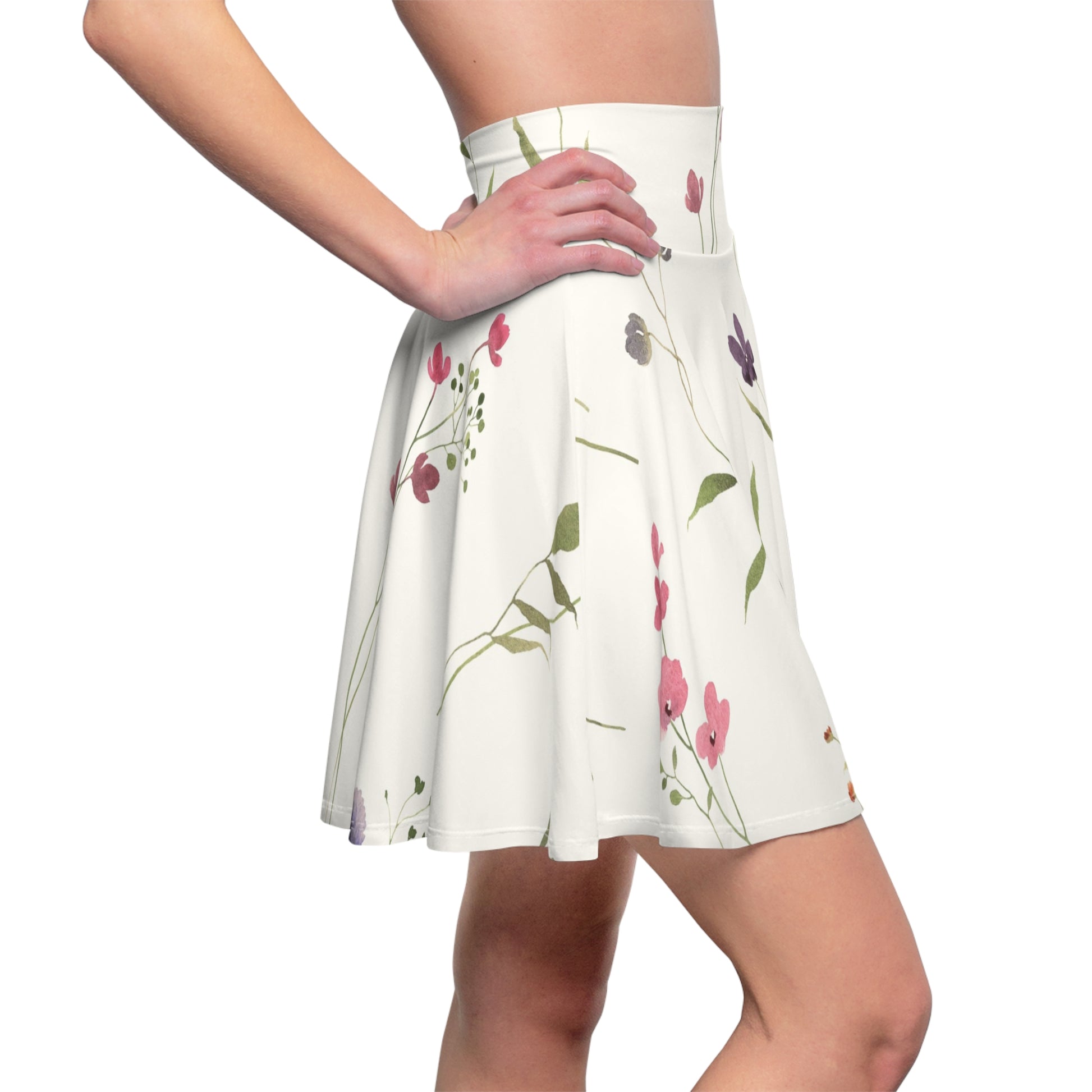 Floral AOP Women's Skater Skirt