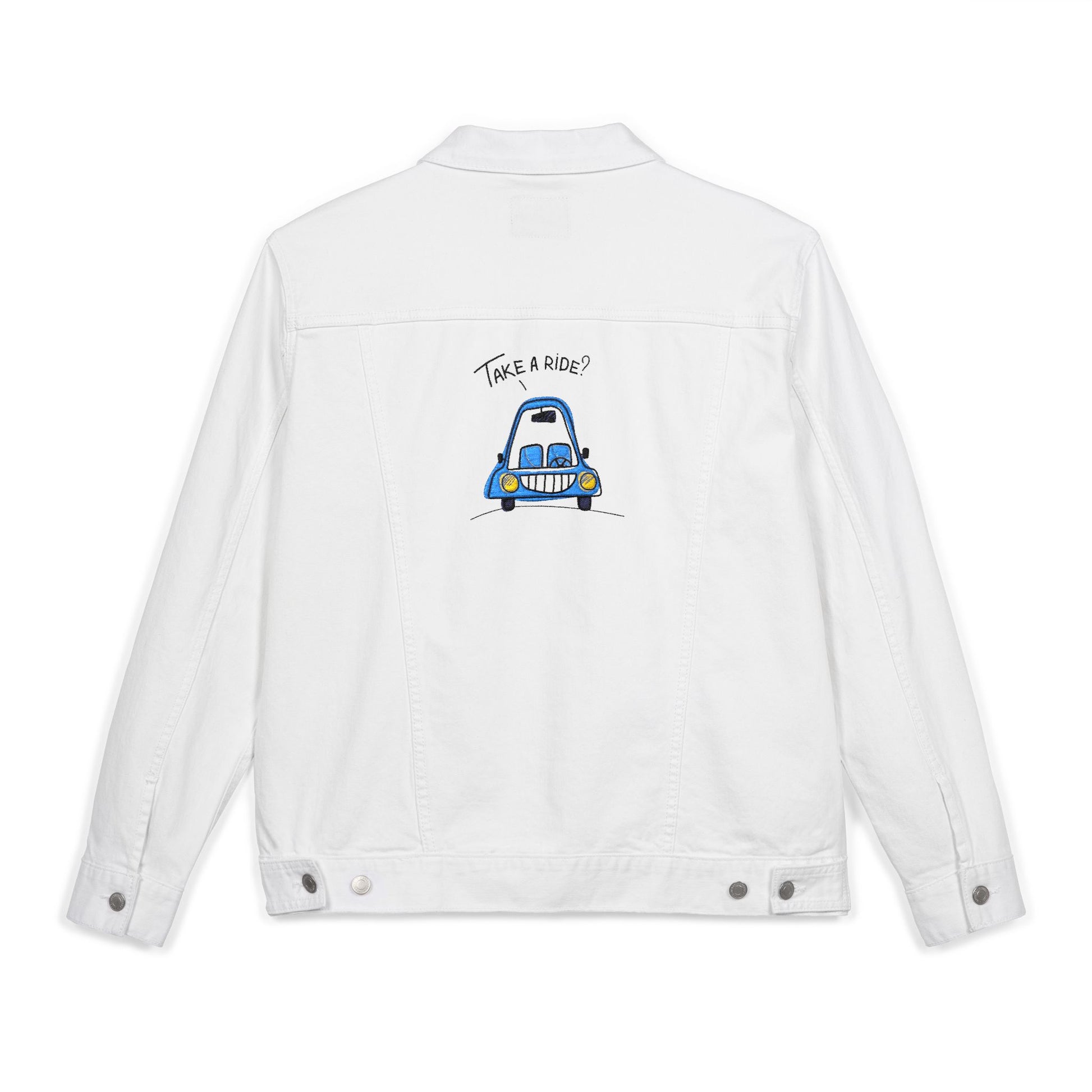 Embroidery unisex Denim Jacket