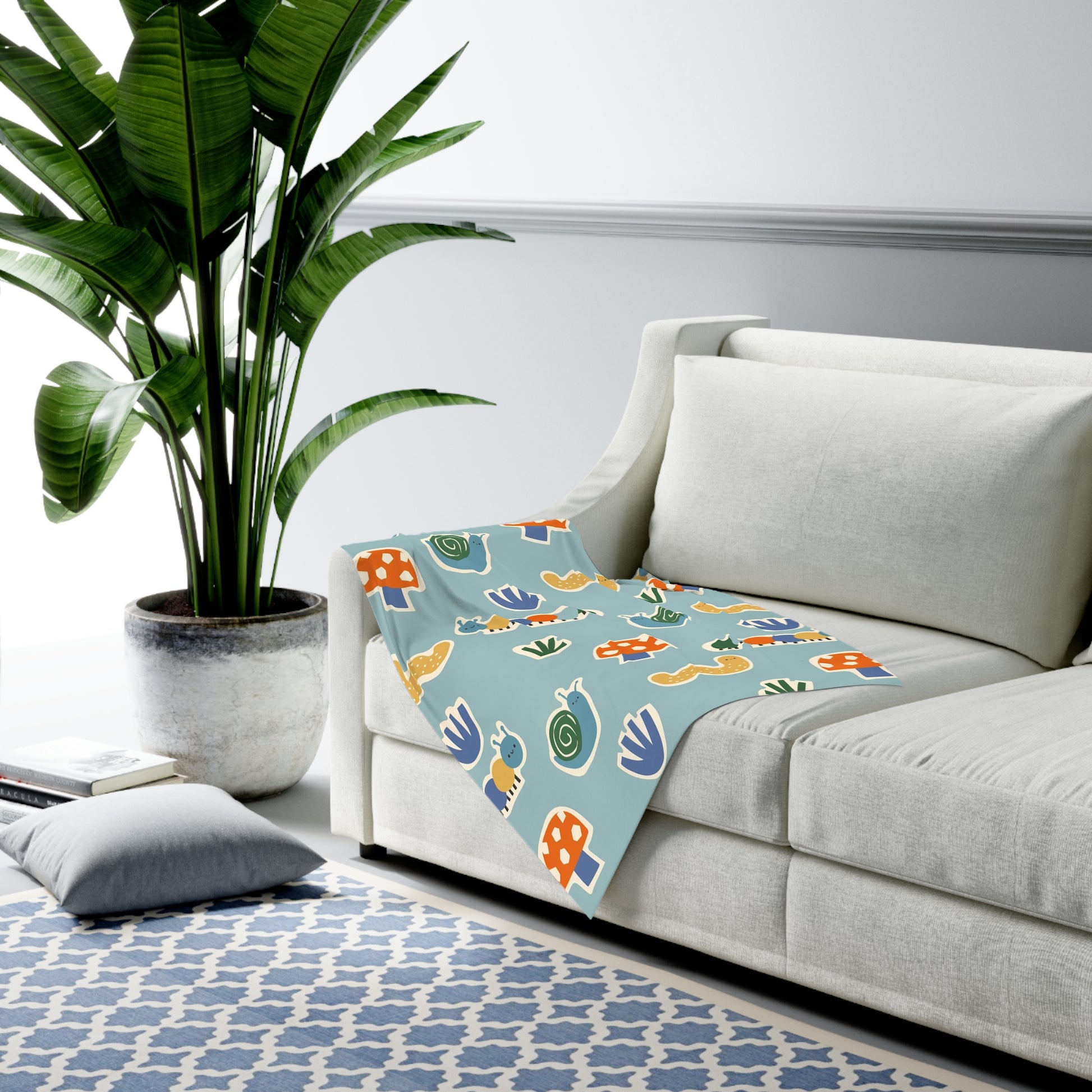 Whimsical Baby Swaddle Blanket - Soft Muslin Wrap for Newborns