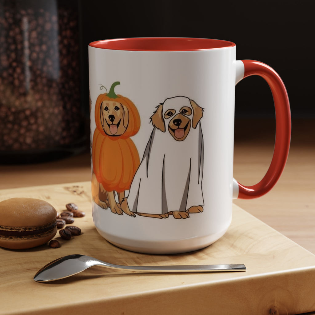 Halloween Dog Lover Coffee Mug - Pumpkin Dog Mug