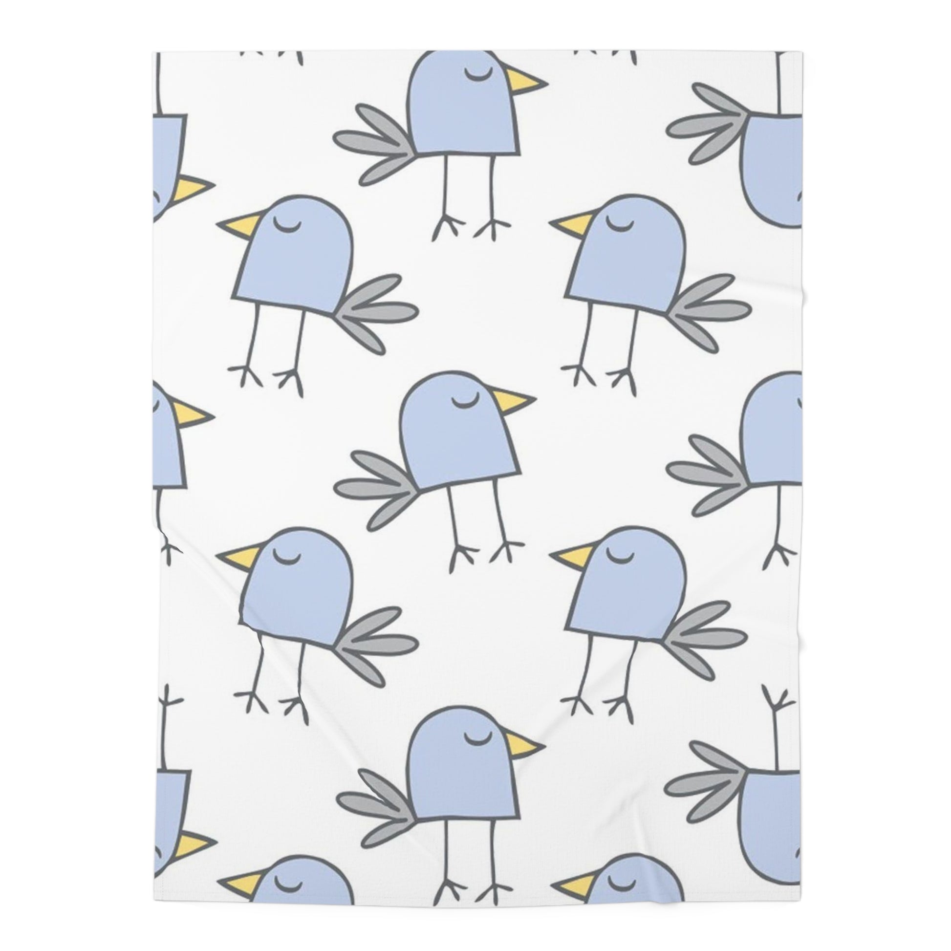 Cute Bird Baby Swaddle Blanket | Soft Baby wrap