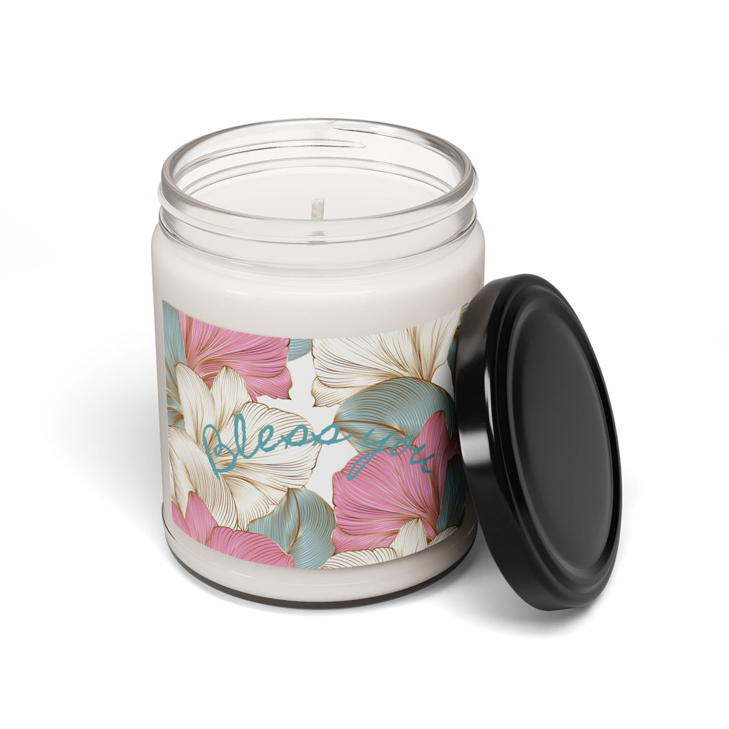 Tropical Floral Scented Soy Candle