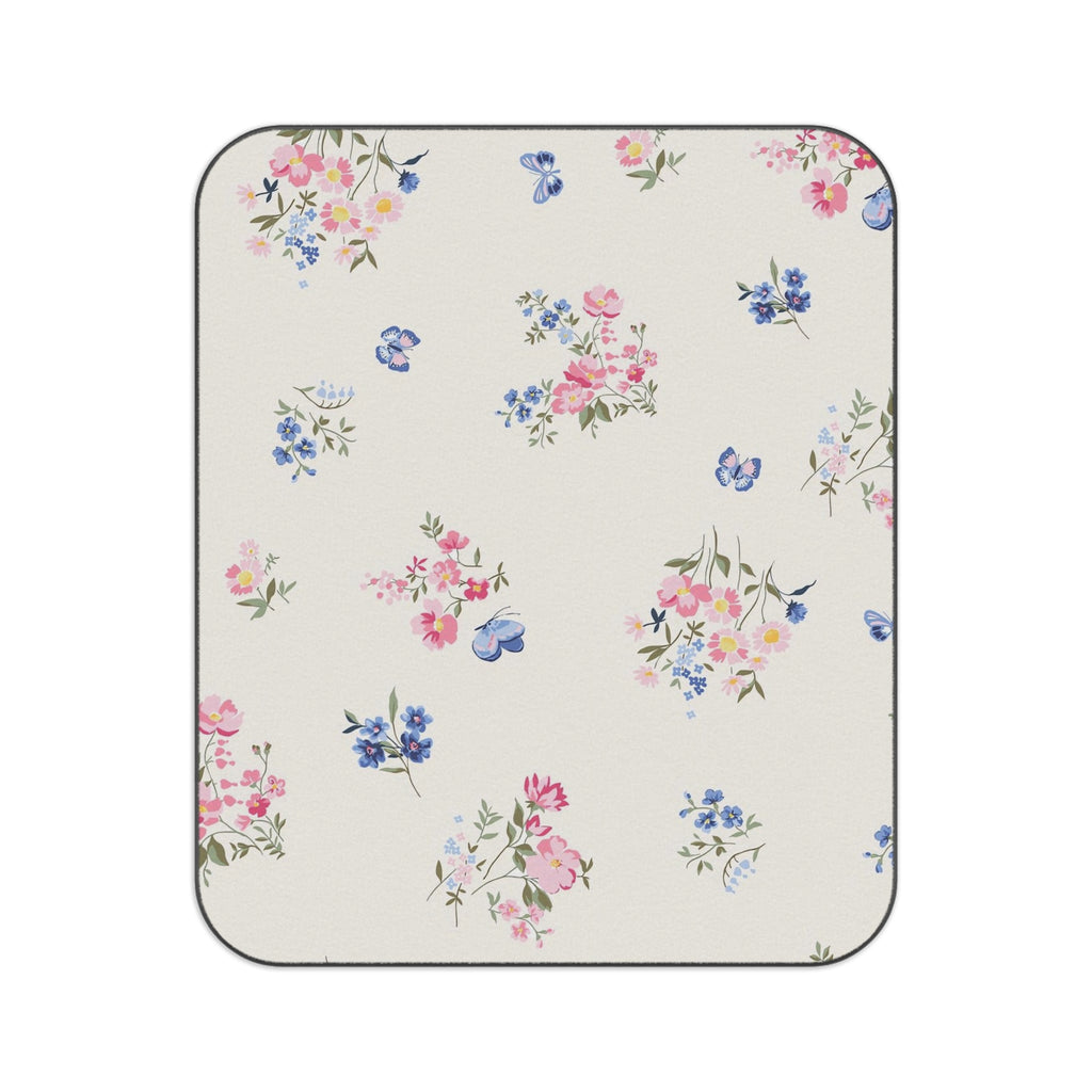 Floral Outdoor , Water-Resistant Blanket for Summer Outings