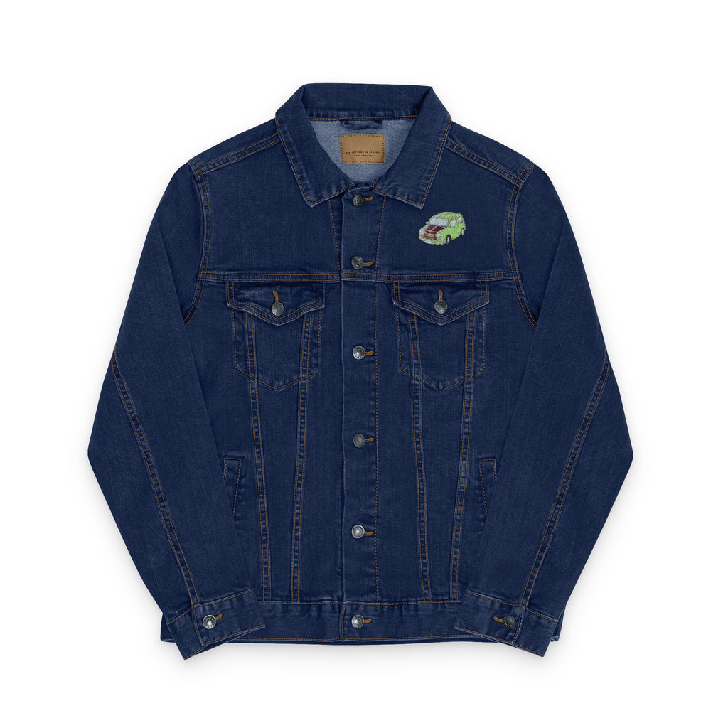 Stylish Unisex Embroidered Denim Jacket