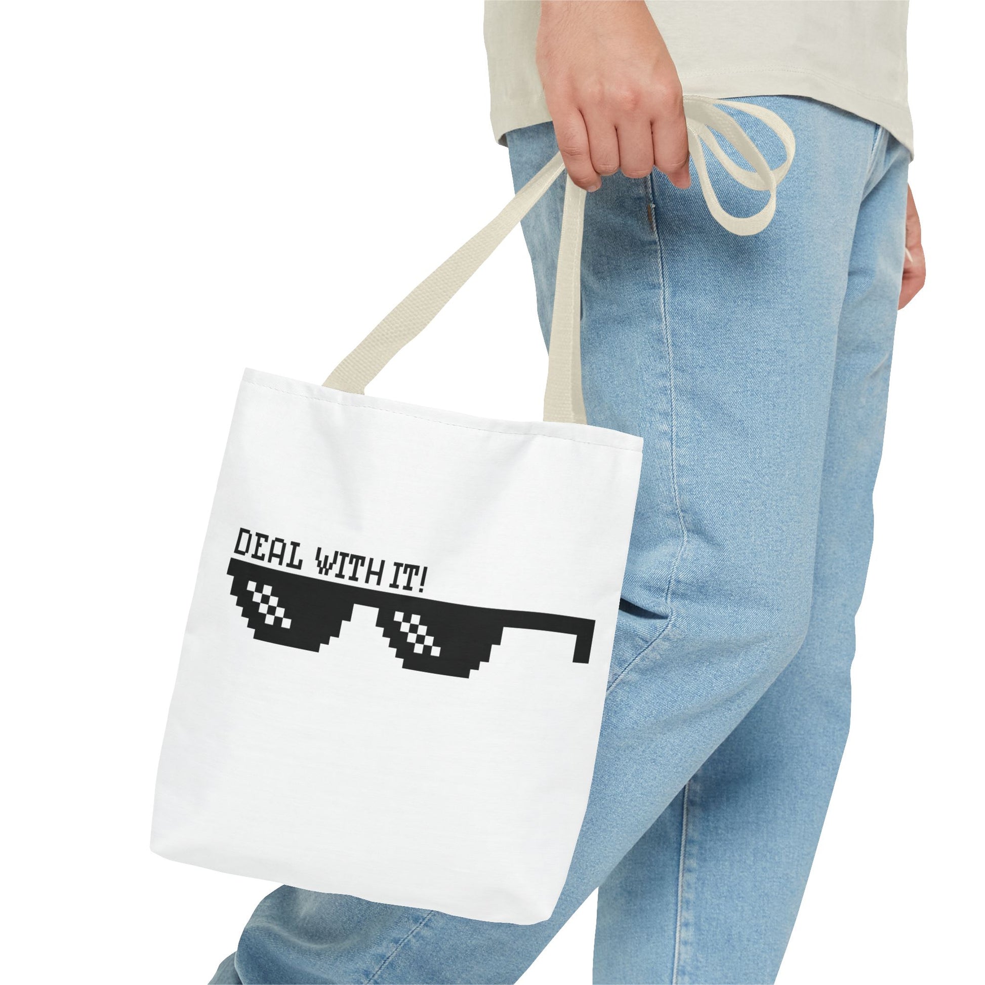 Cool Attitude Tote Bag - Deal with It!