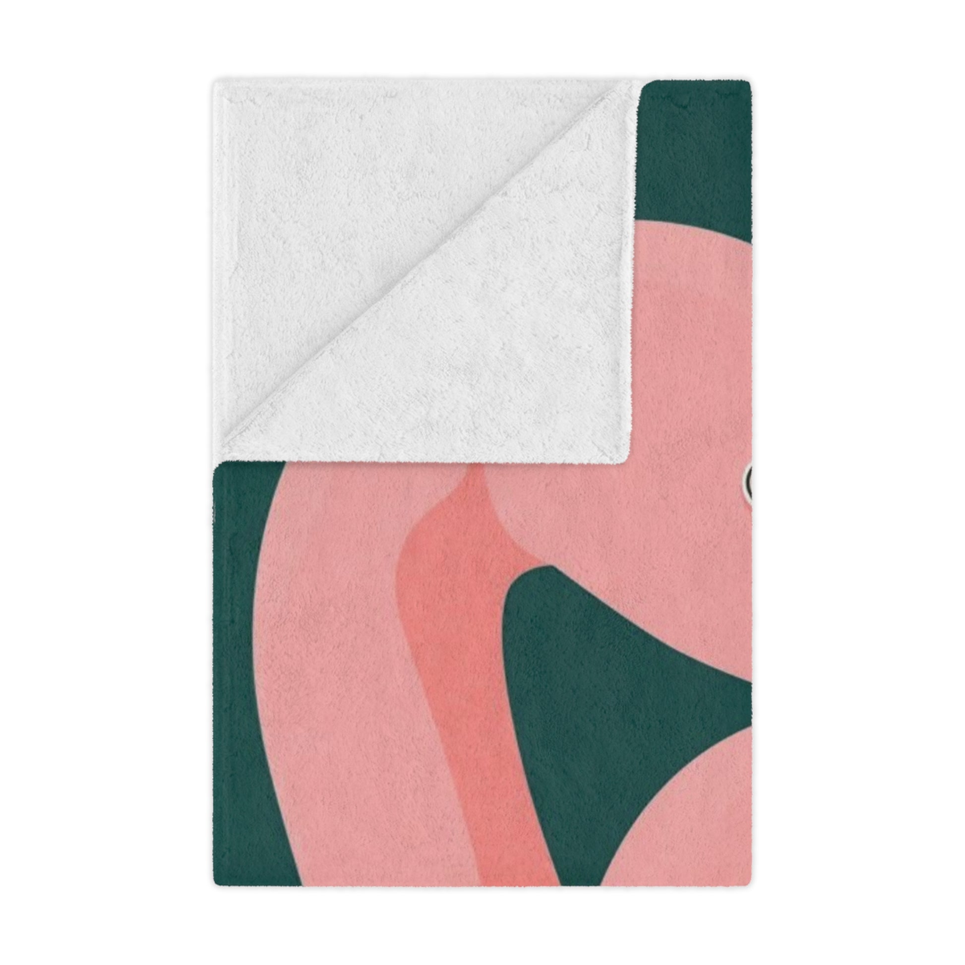 Flamingo Minky Blanket - Cozy Throw for Home