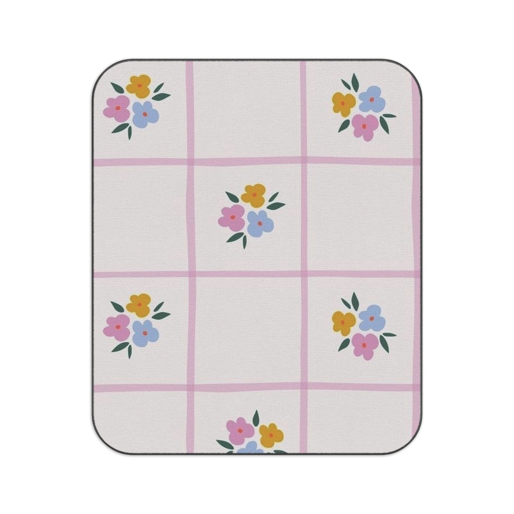 Floral Picnic Blanket, Outdoor Blanket - Summer Picnic Mat