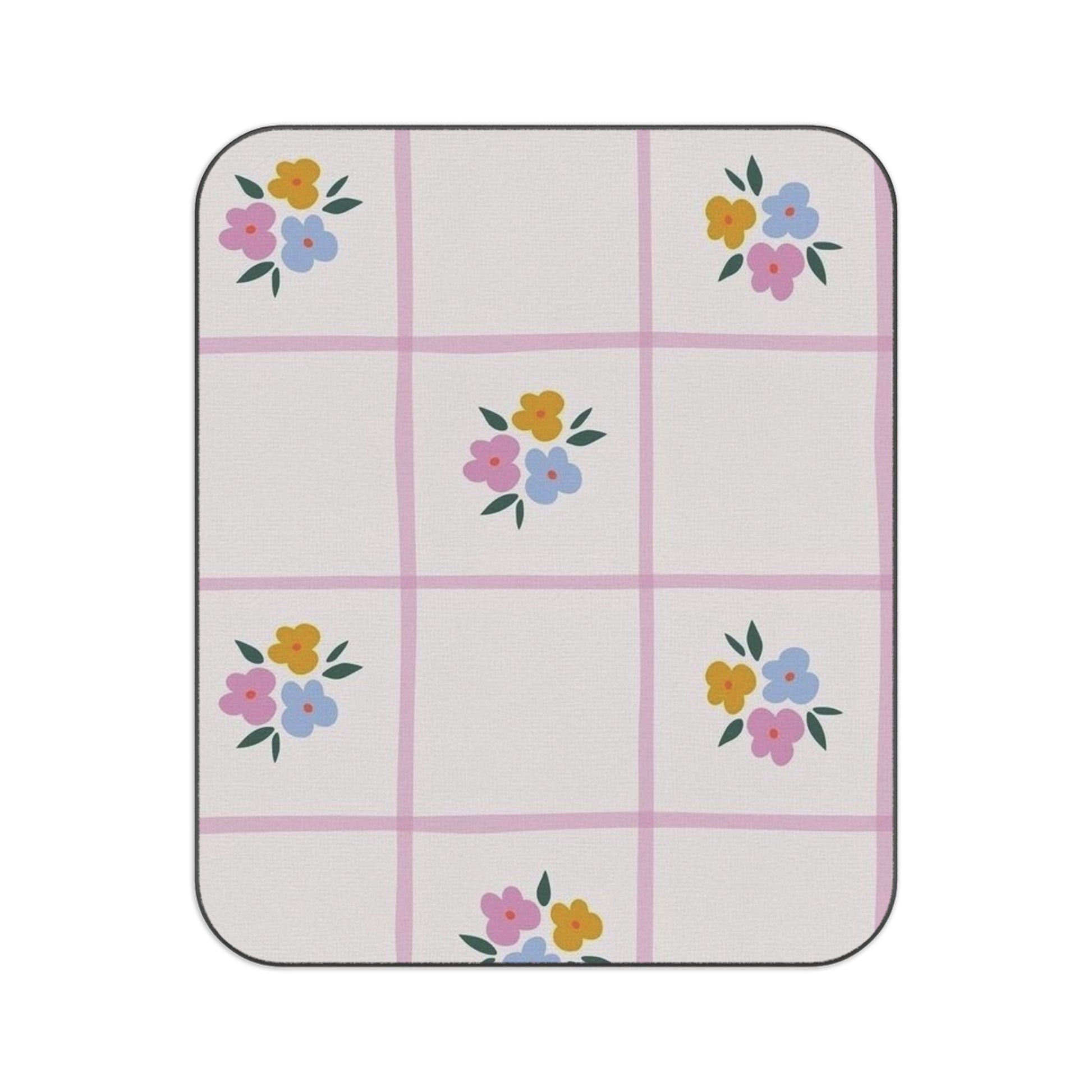 Floral Picnic Blanket, Outdoor Blanket - Summer Picnic Mat