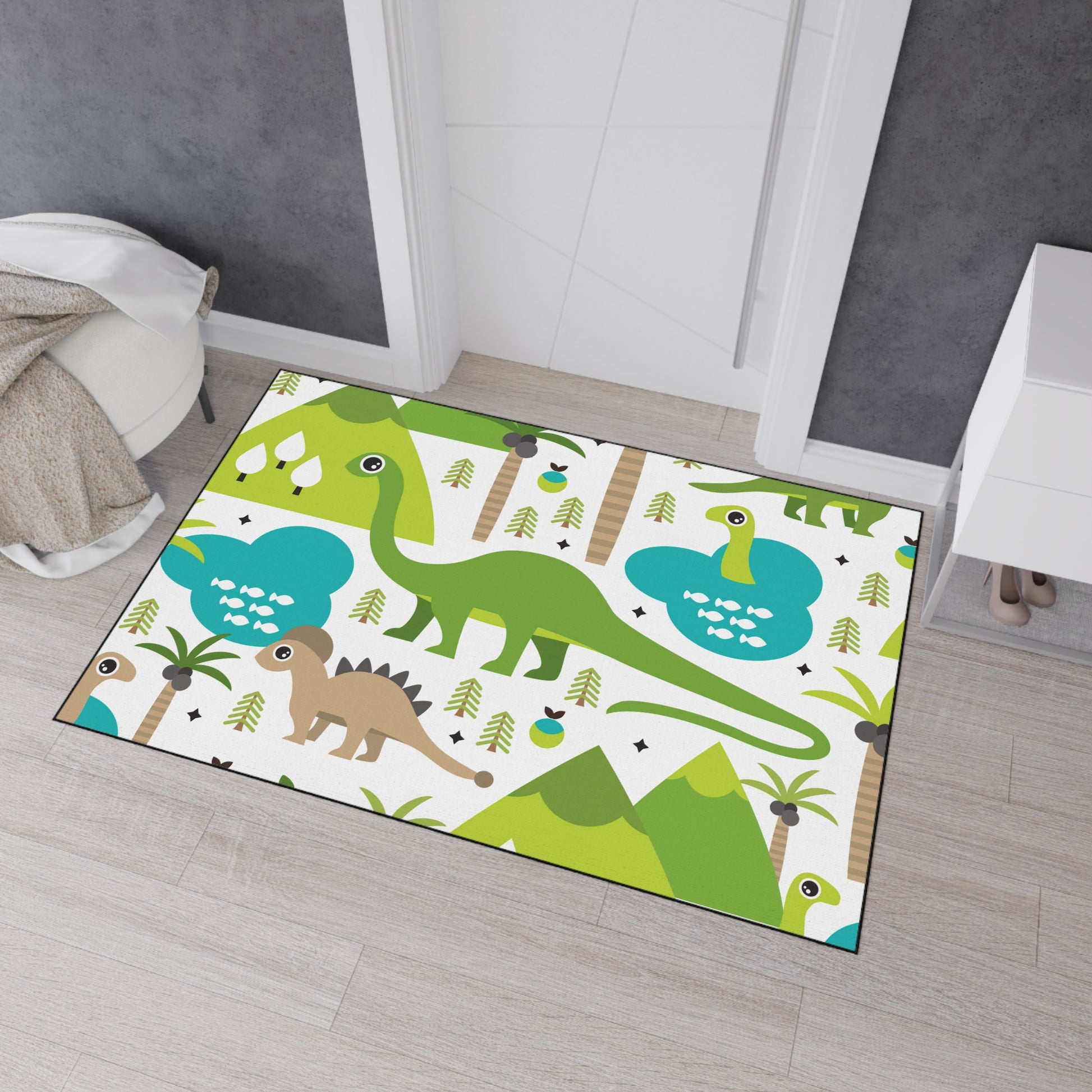 Dinosaur Floor Mat - Playful Home Decor for Kids