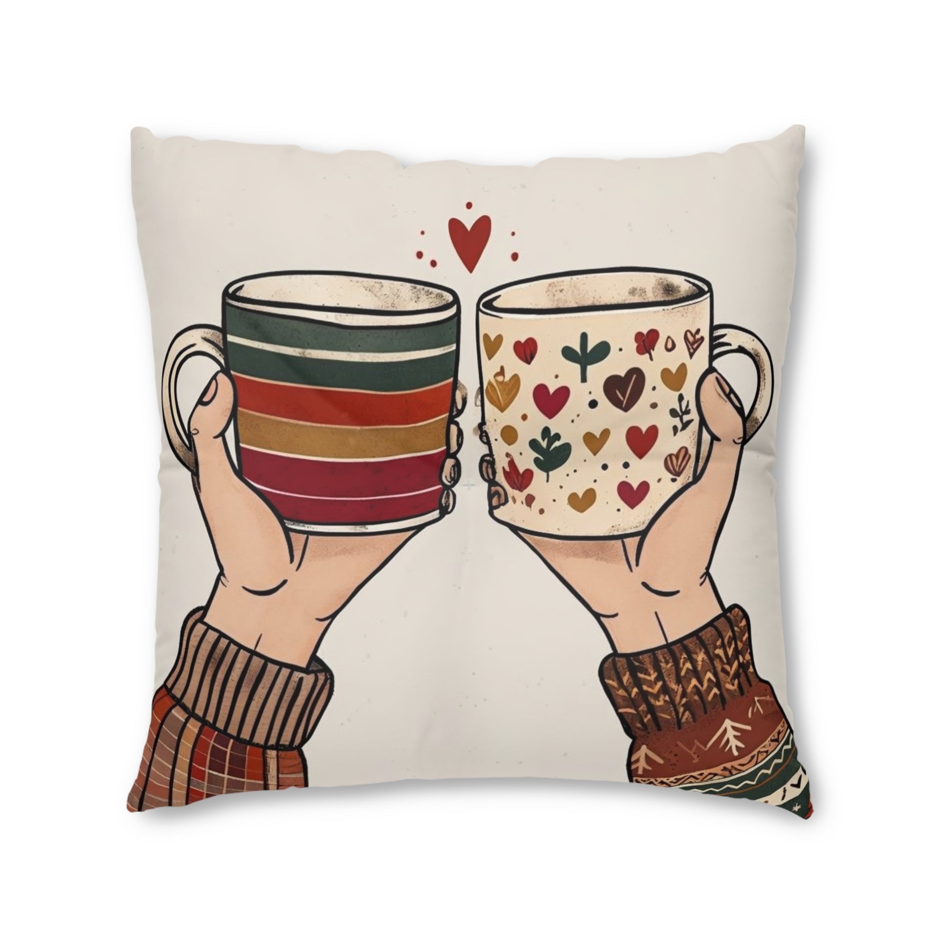 Tufted Floor Pillow, Square
