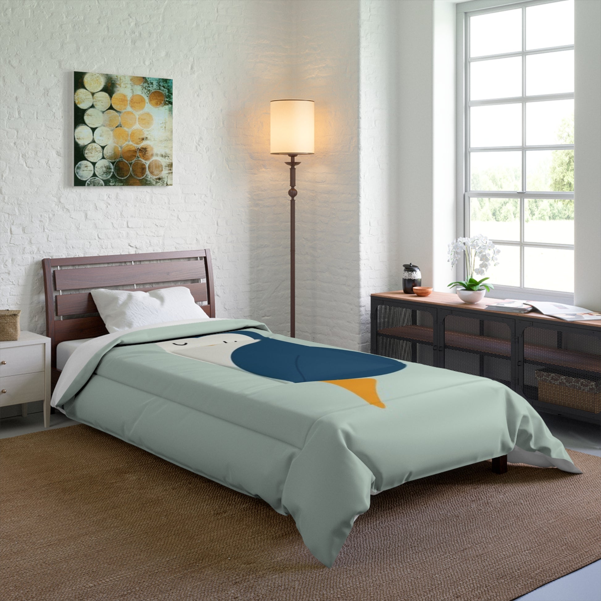 Cozy Penguin Comforter - Cute Penguin Bedding