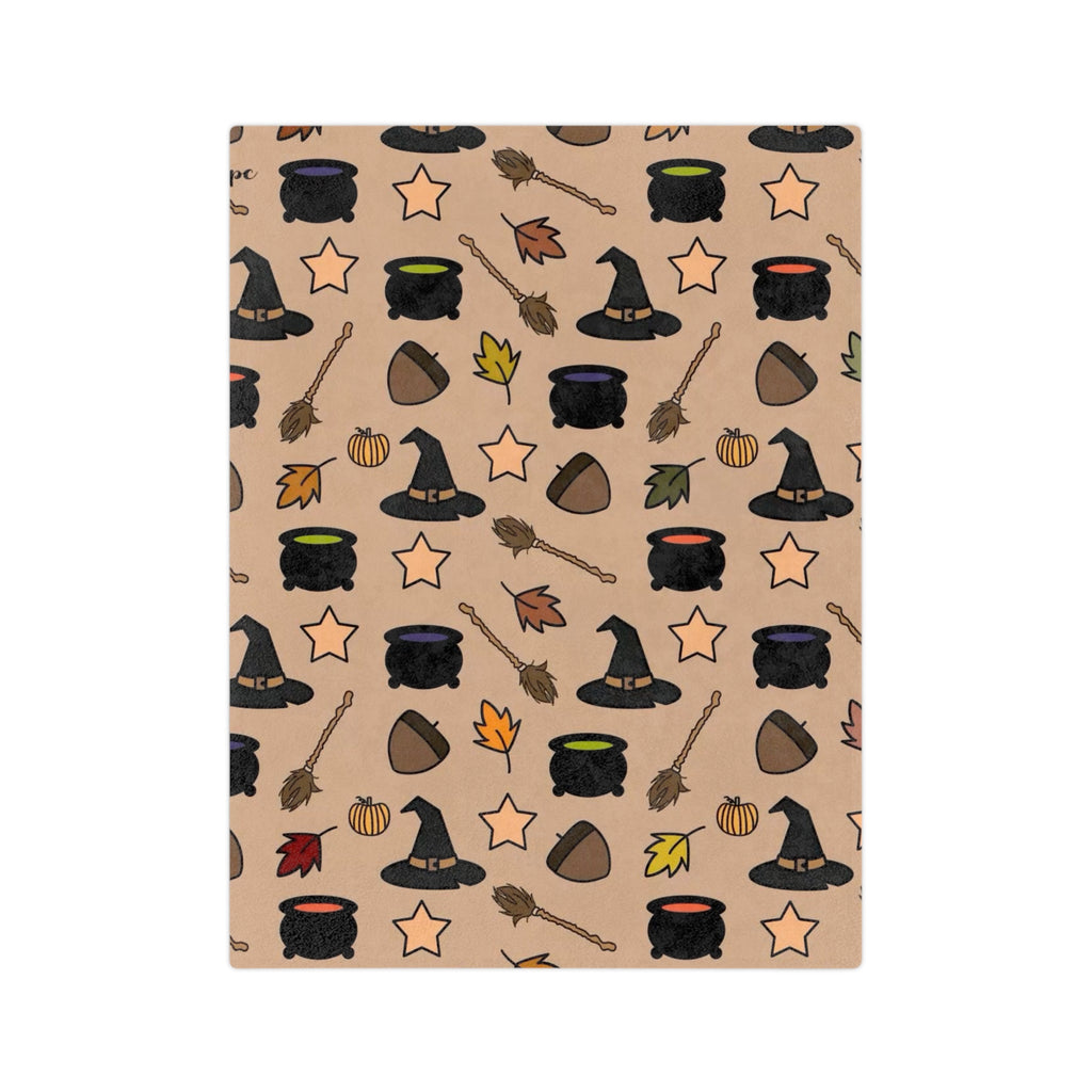 Cozy Halloween Blanket - Spooky Decor for Fall