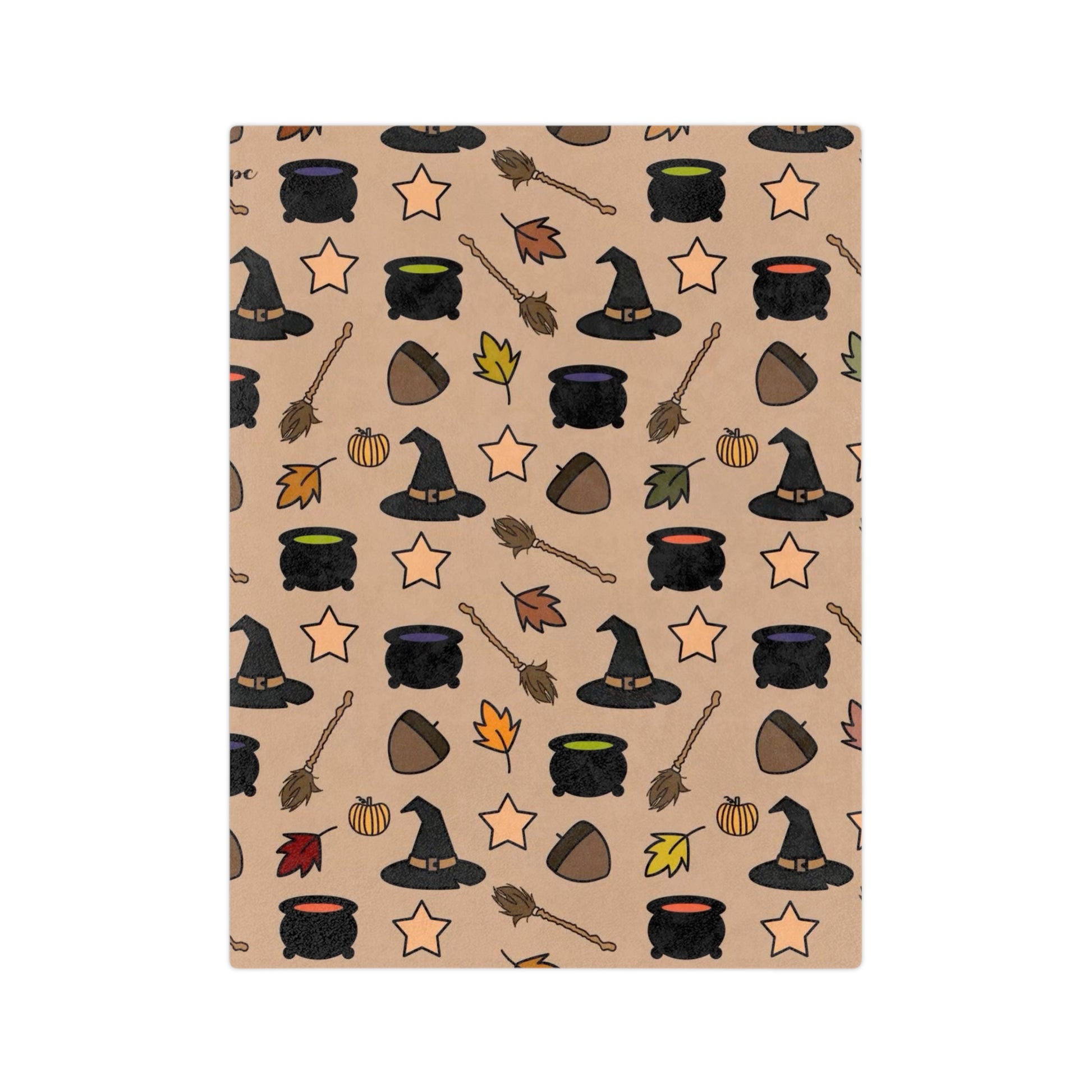 Cozy Halloween Blanket - Spooky Decor for Fall