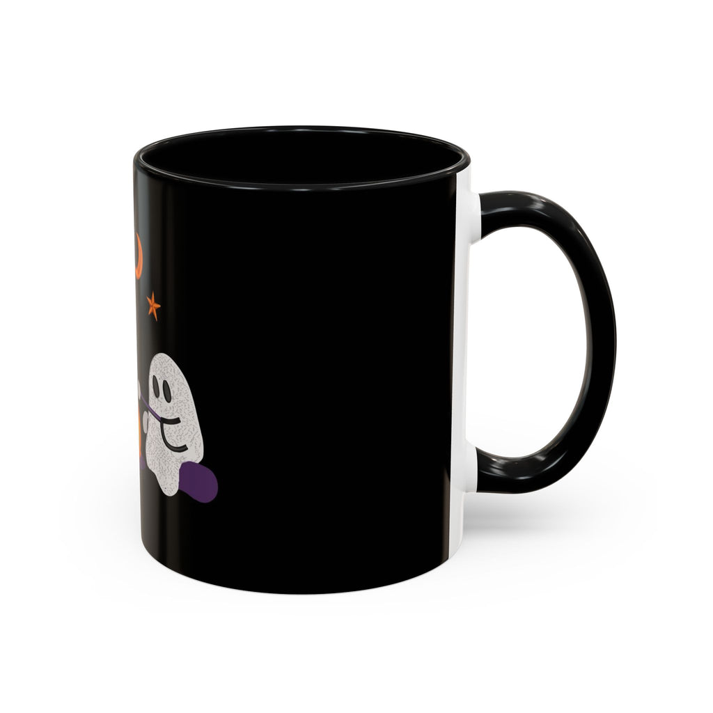 Ghostly Campfire Accent Coffee Mug - Halloween Decor