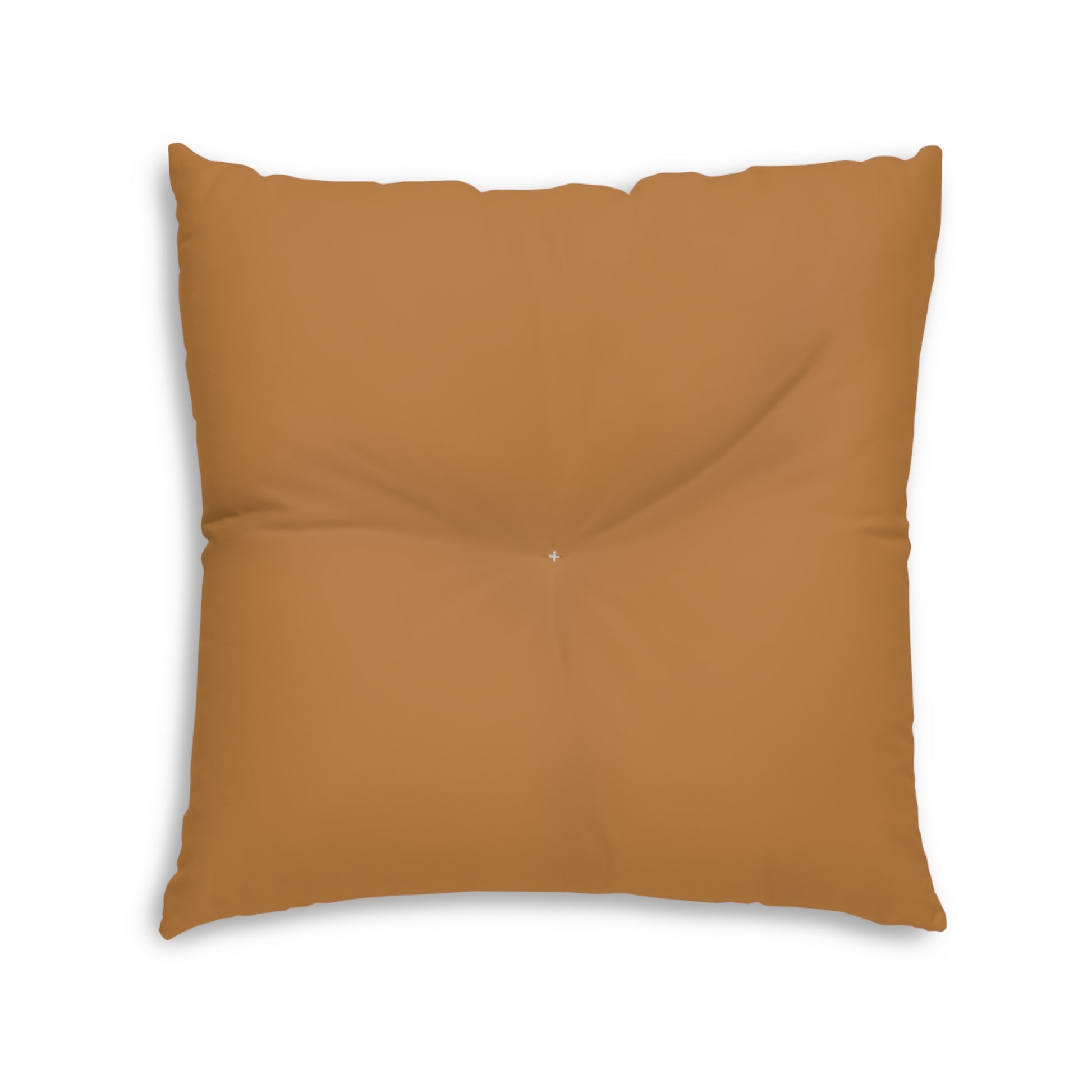 Coffee & Croissant Tufted Floor Pillow