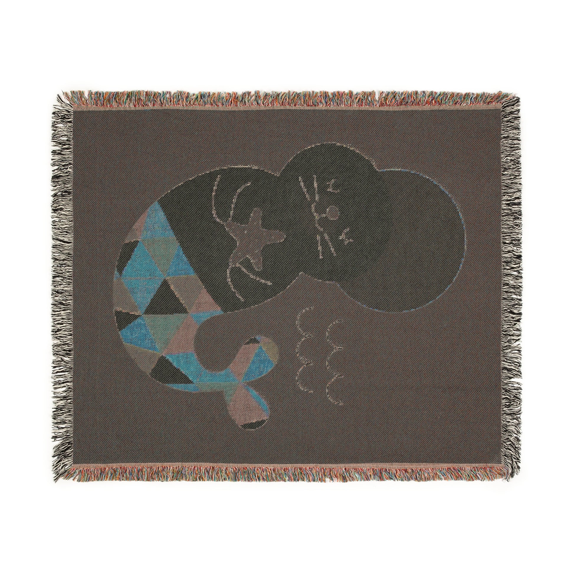 Whimsical Woven Blanket for Cozy Nights