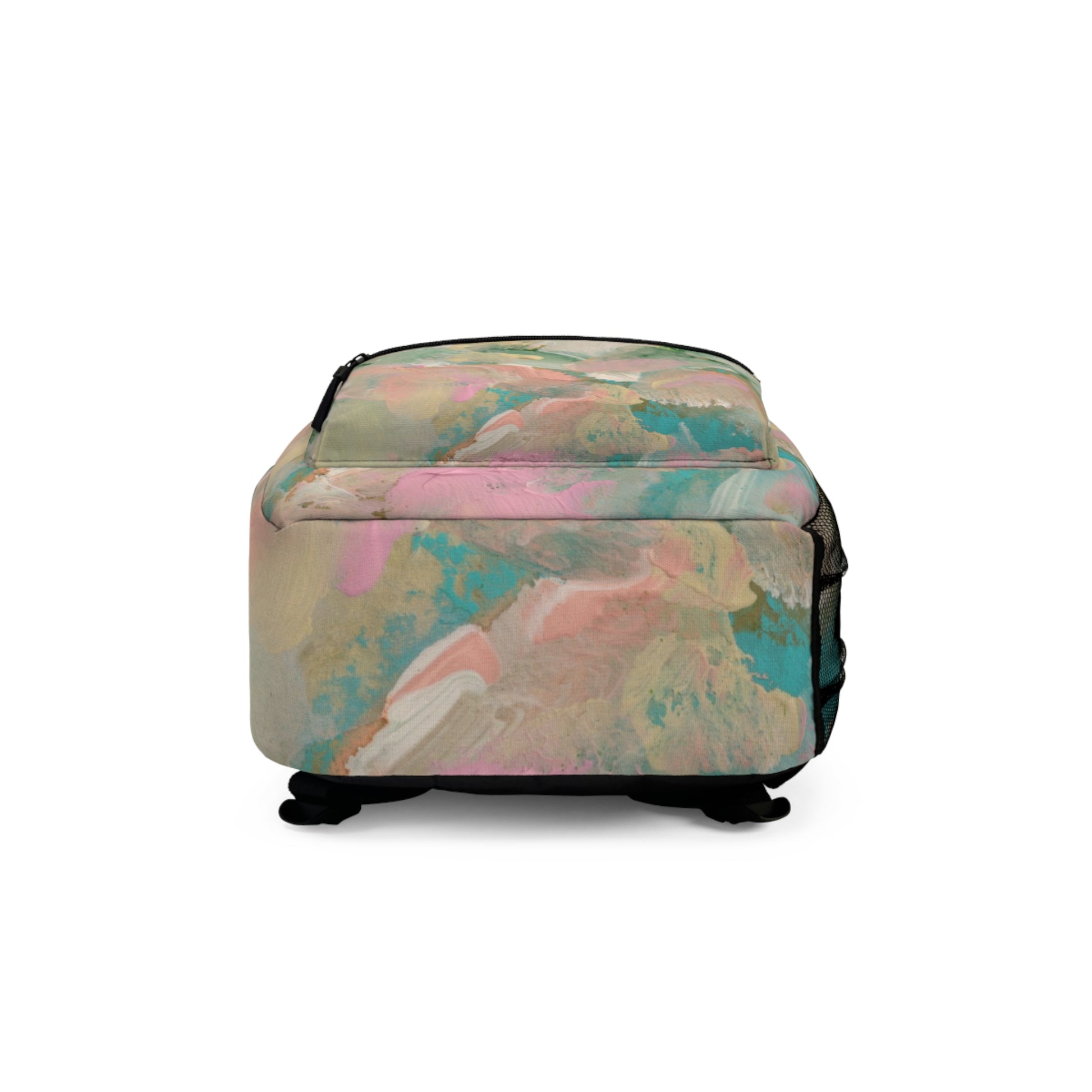 Pastel Elephant Print Backpack