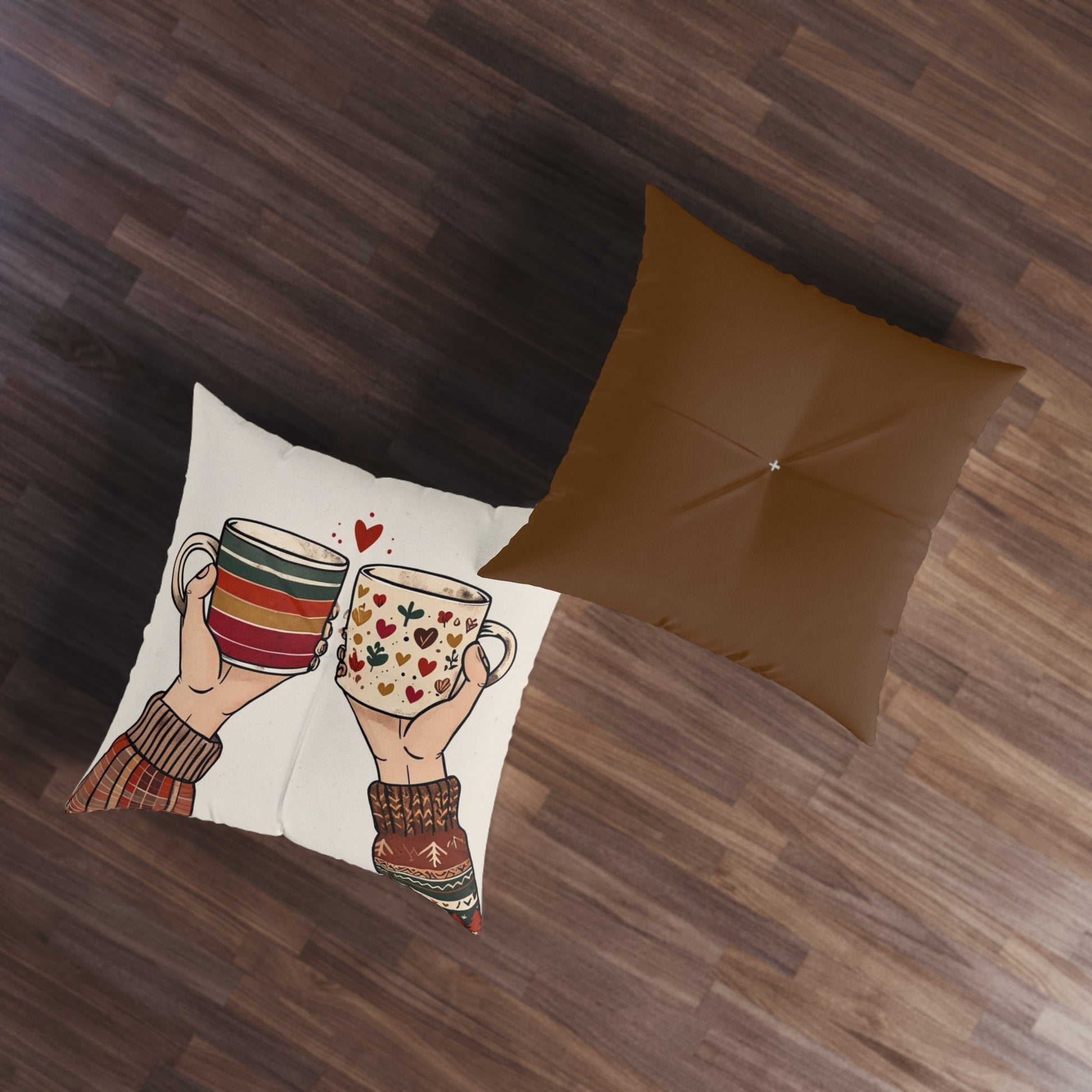 Tufted Floor Pillow, Square