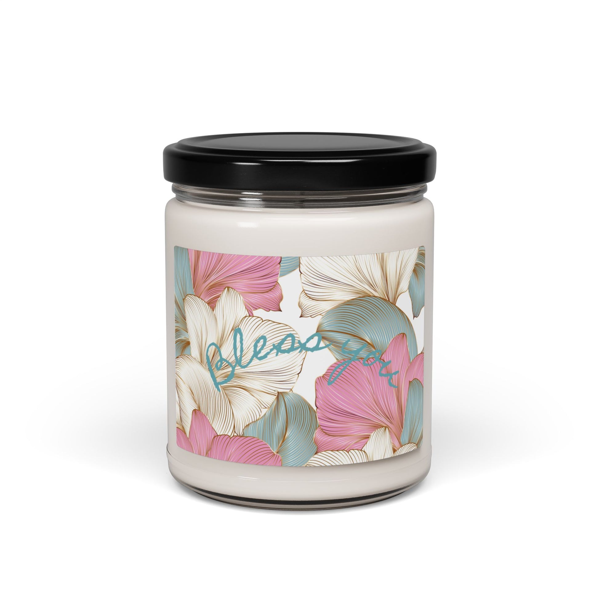 Tropical Floral Scented Soy Candle