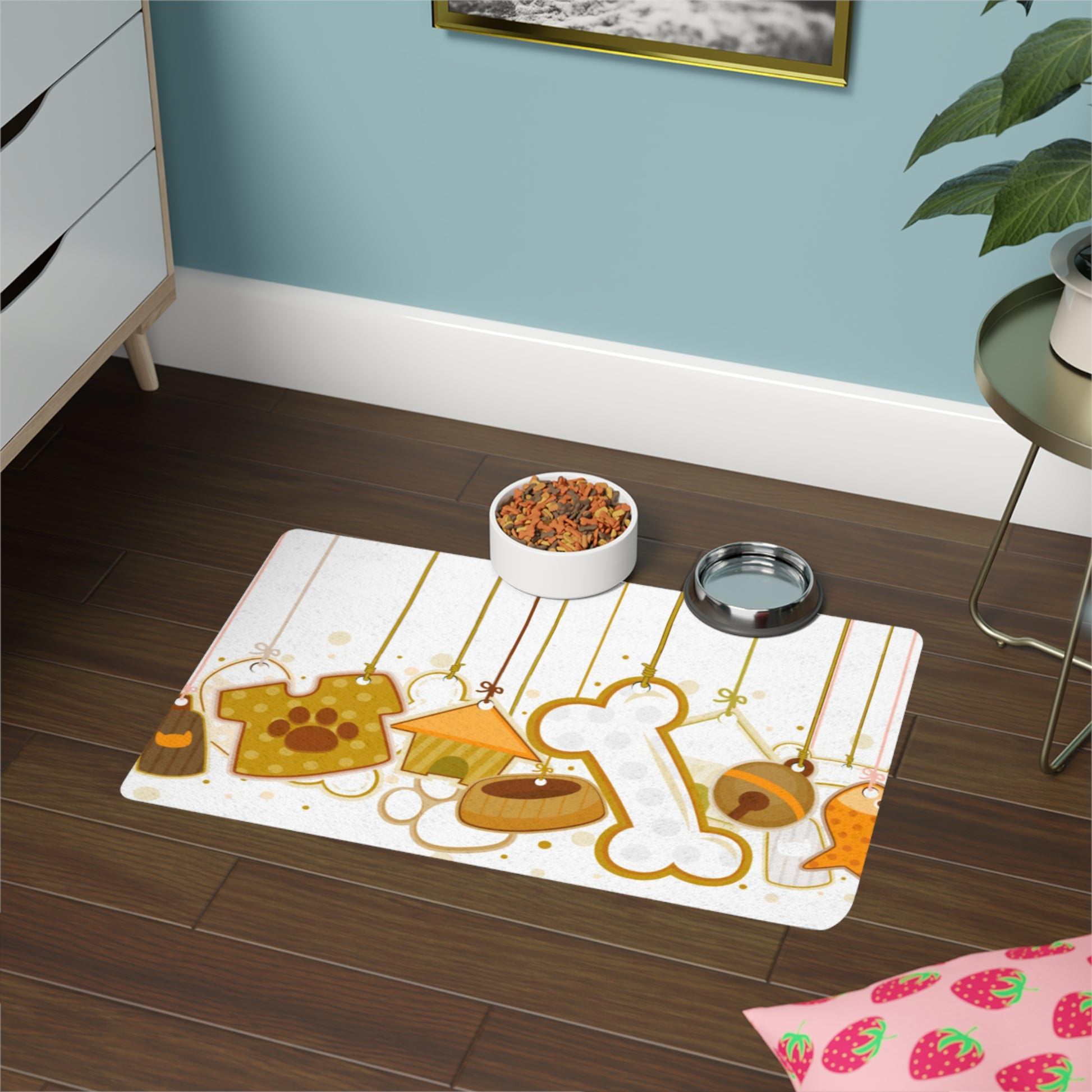 Charming Pet Food Mat for pet lovers