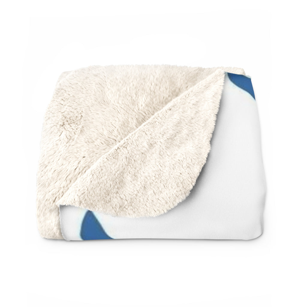 Floral Sherpa Fleece Blanket