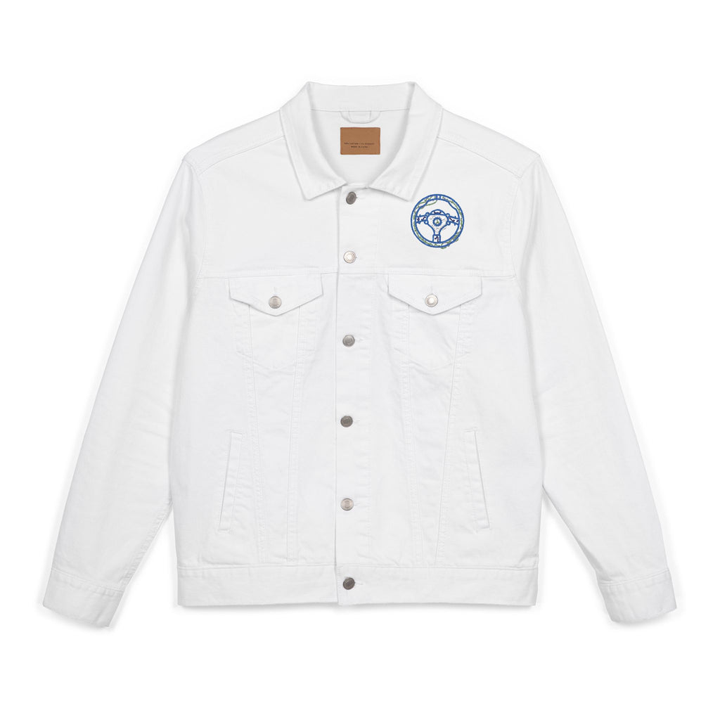 Embroidery unisex Denim Jacket