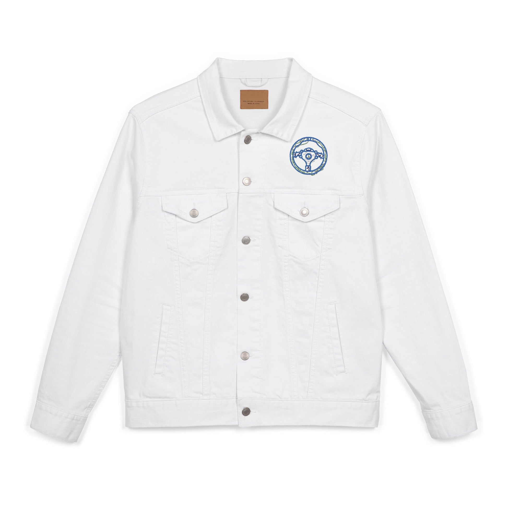 Embroidery unisex Denim Jacket