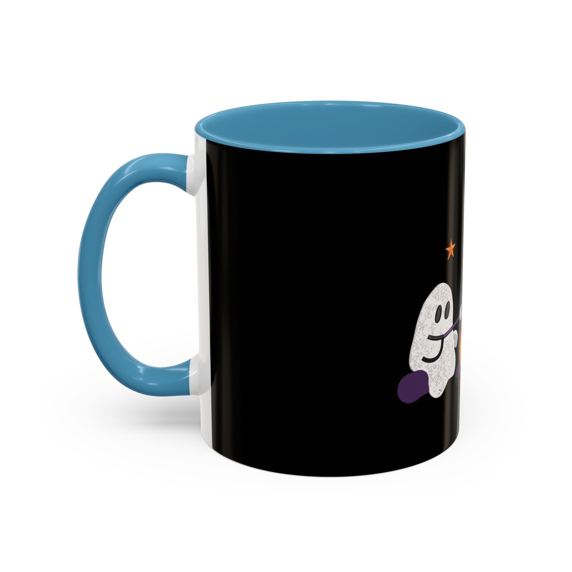 Ghostly Campfire Accent Coffee Mug - Halloween Decor
