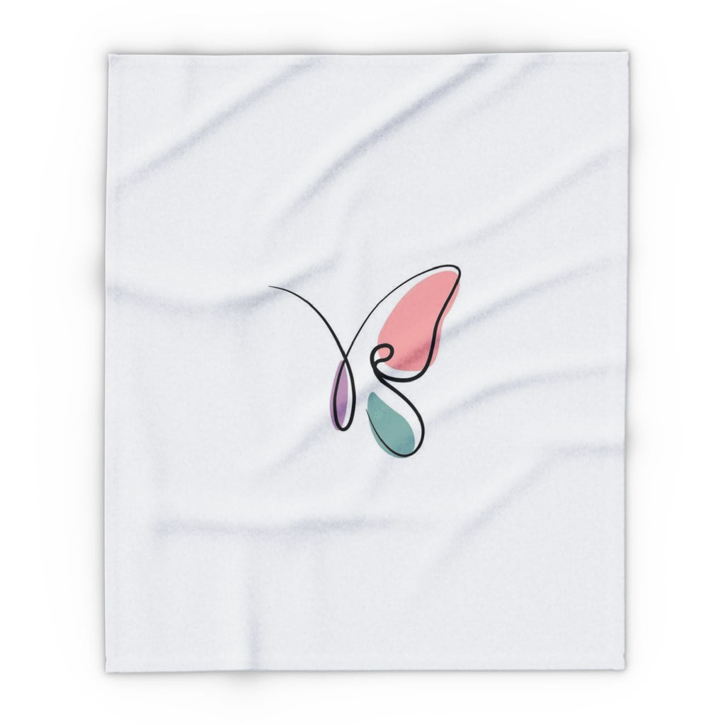 Butterfly Art Arctic Fleece Blanket