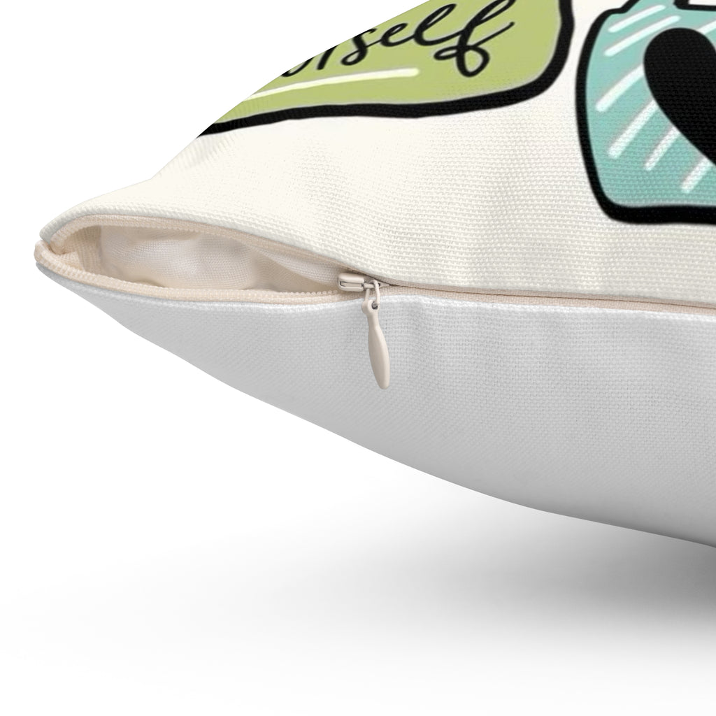 Motivational Square Decorative Cushion