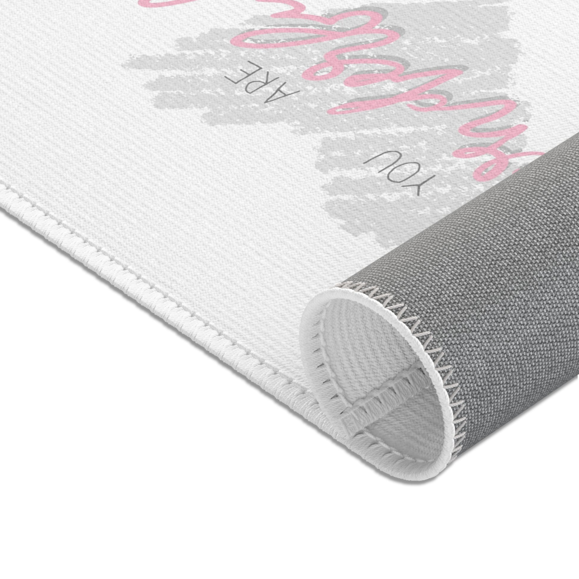 Whimsical Area Rug - You Are Wonderful