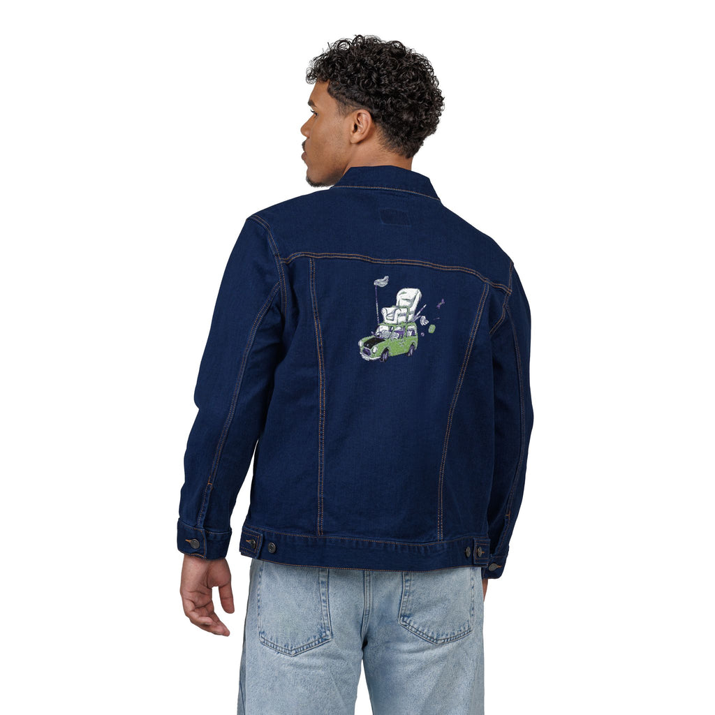 Stylish Unisex Embroidered Denim Jacket