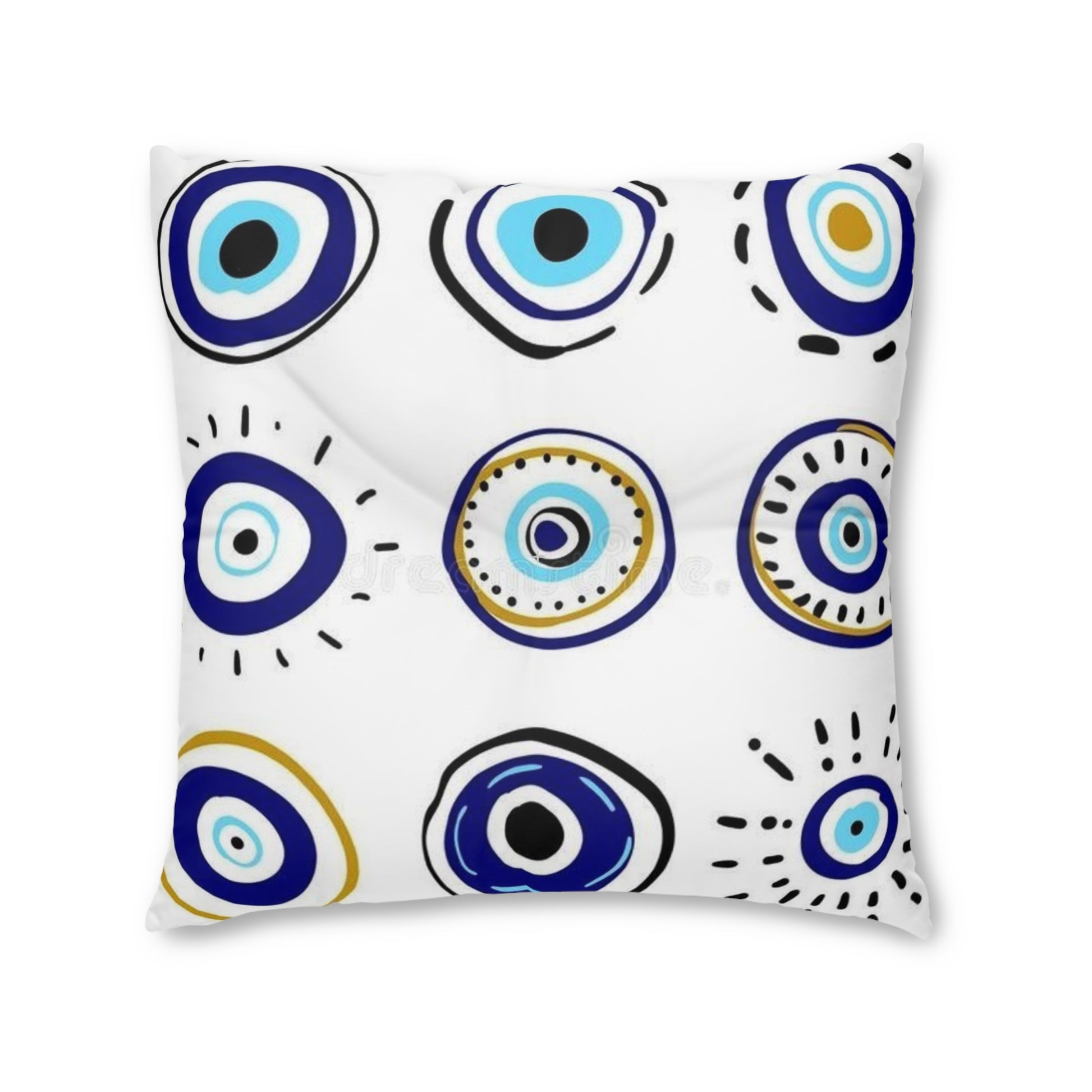 Bohemian Tufted Floor Pillow