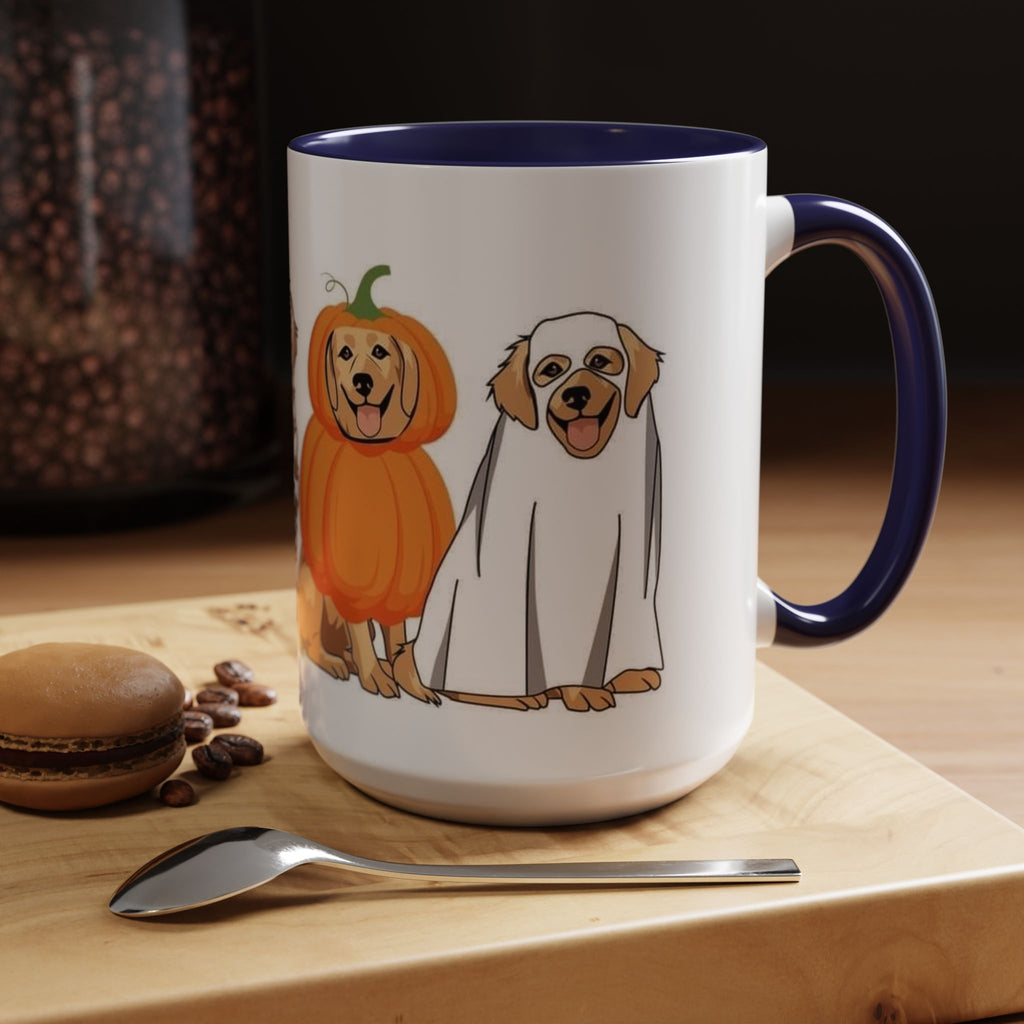 Halloween Dog Lover Coffee Mug - Pumpkin Dog Mug