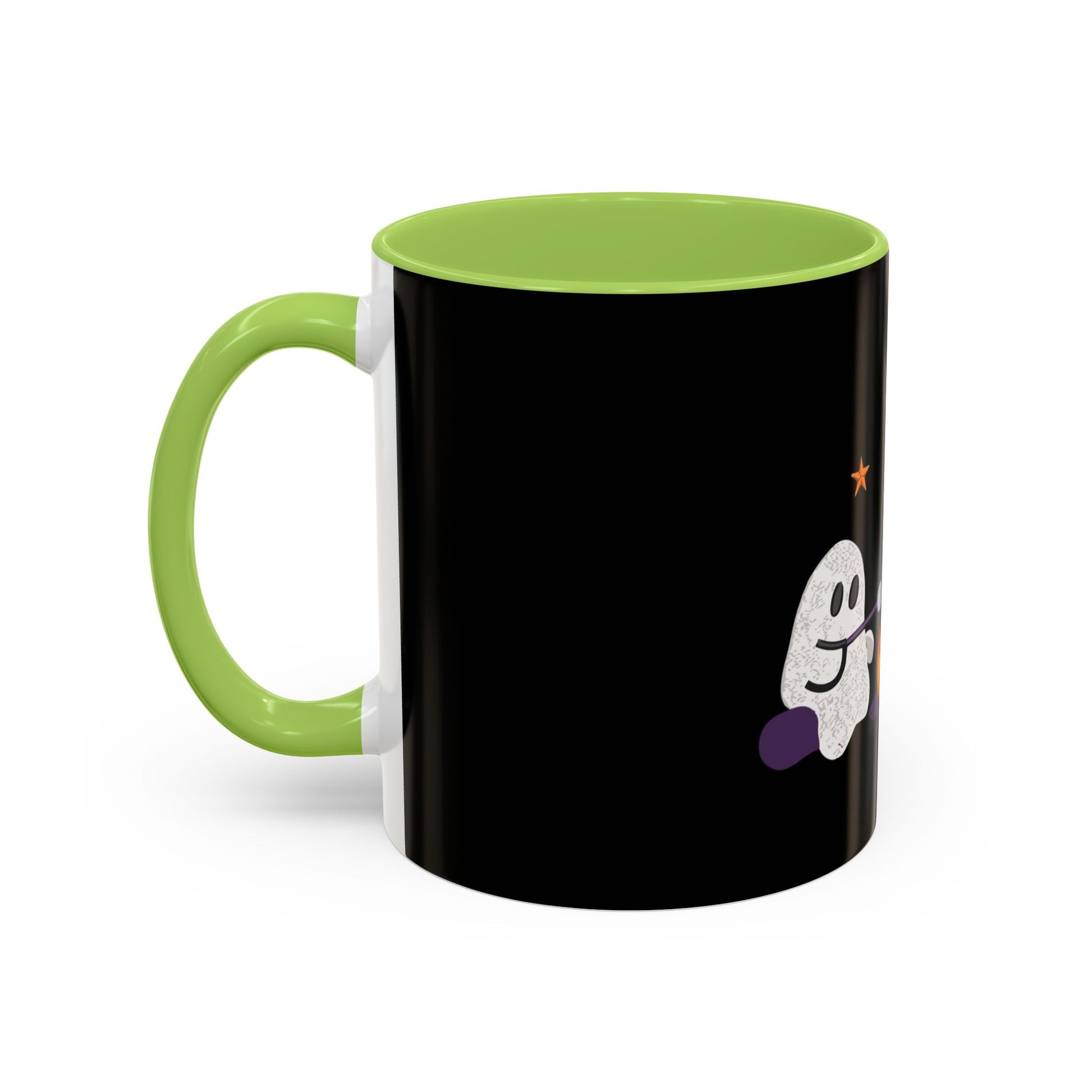 Ghostly Campfire Accent Coffee Mug - Halloween Decor