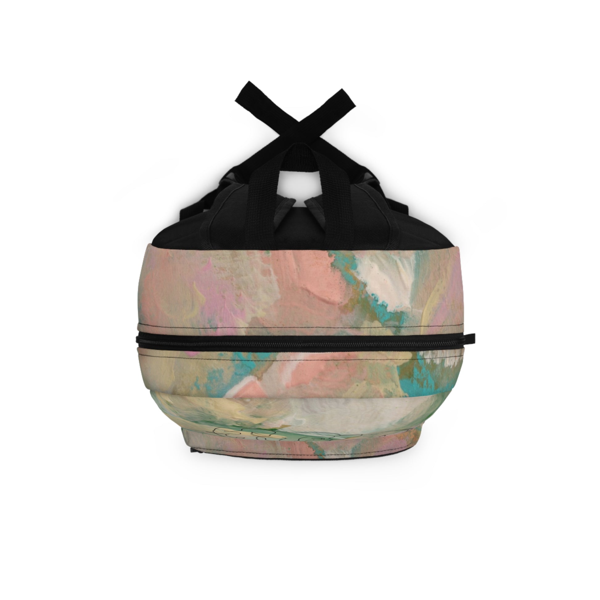 Pastel Elephant Print Backpack