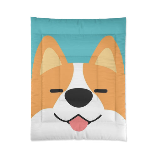 Adorable Corgi Comforter | Cute Dog Bedding