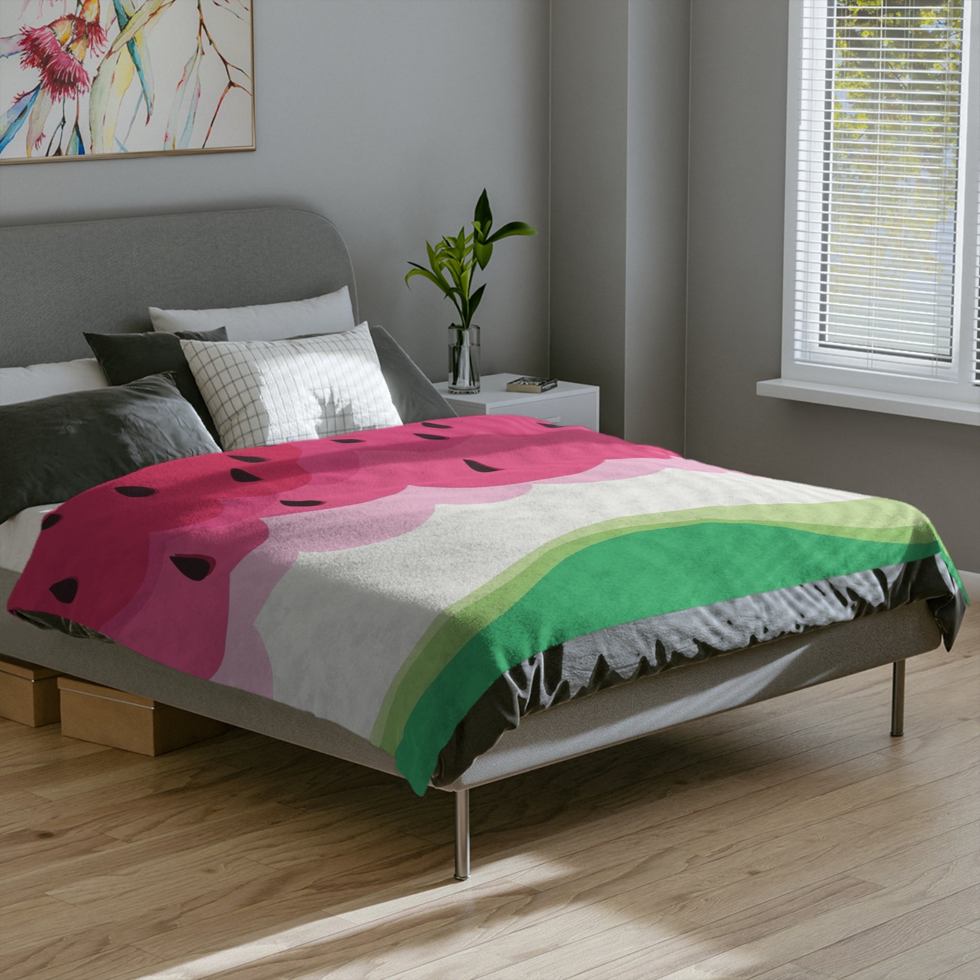 Watermelon Cozy Blanket - Perfect for Picnics