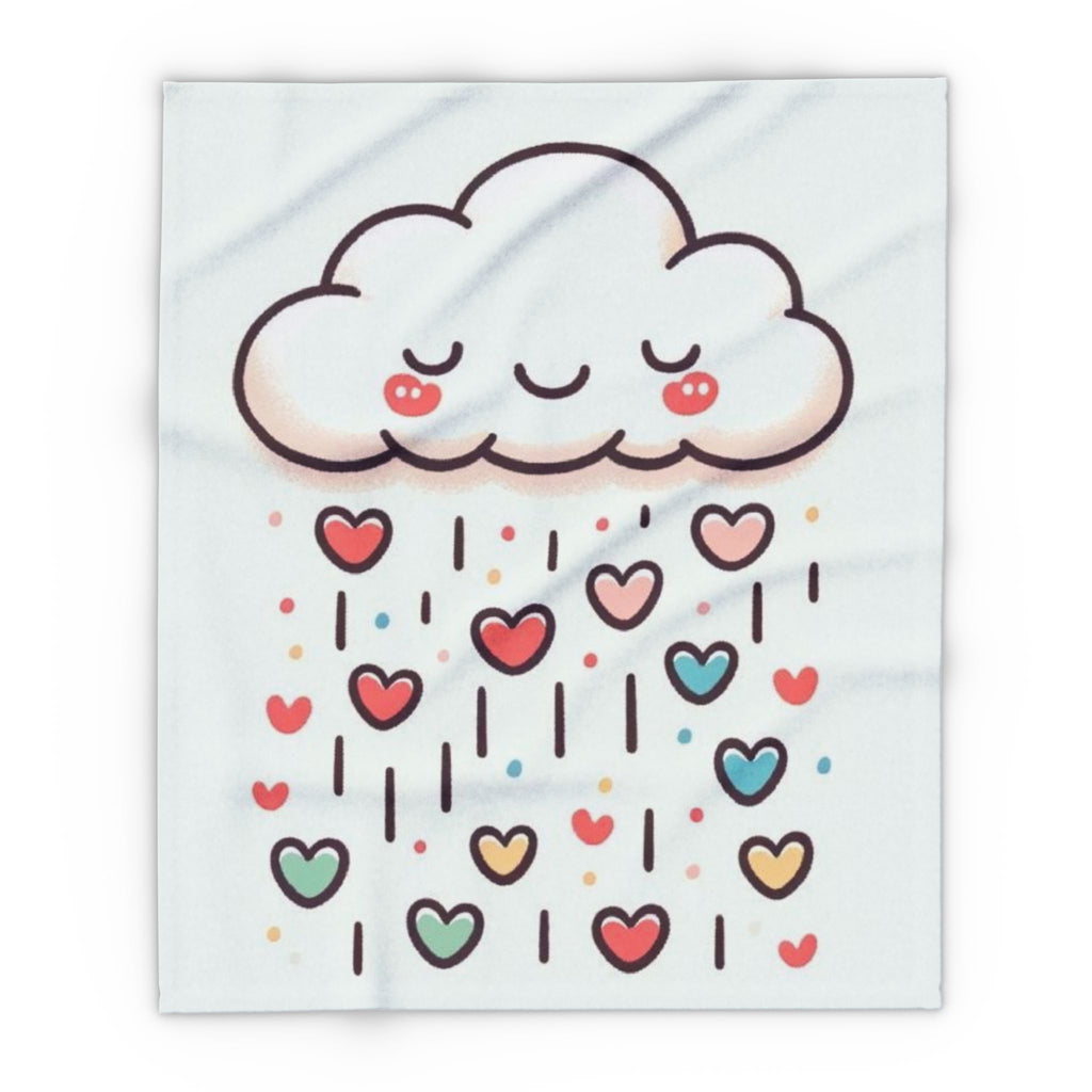 Smiling Cloud Fleece Blanket