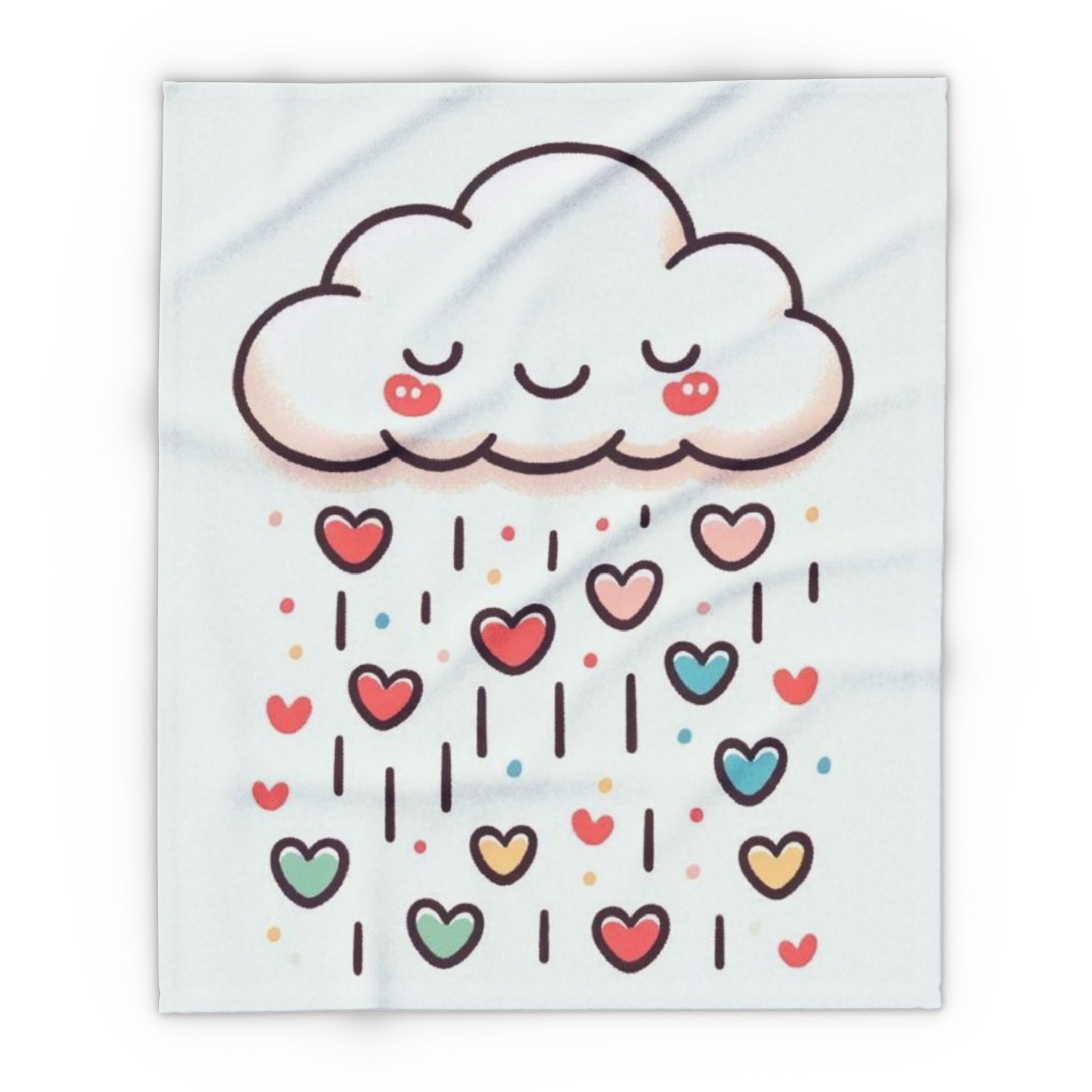Smiling Cloud Fleece Blanket