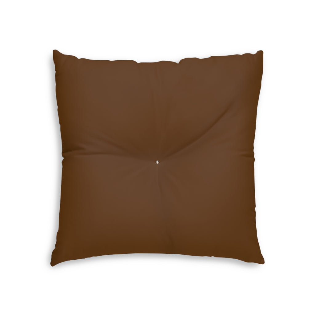 Quirky Camel Tufted Floor Pillow