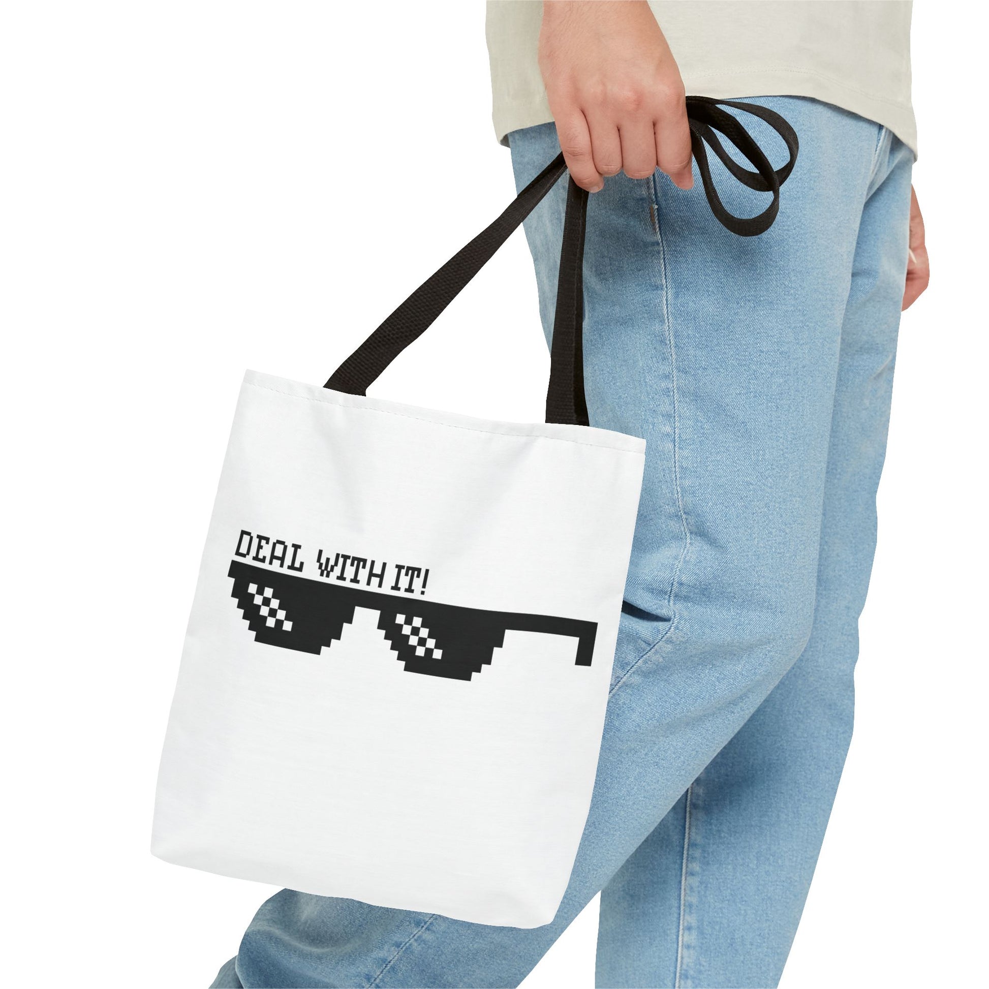 Cool Attitude Tote Bag - Deal with It!