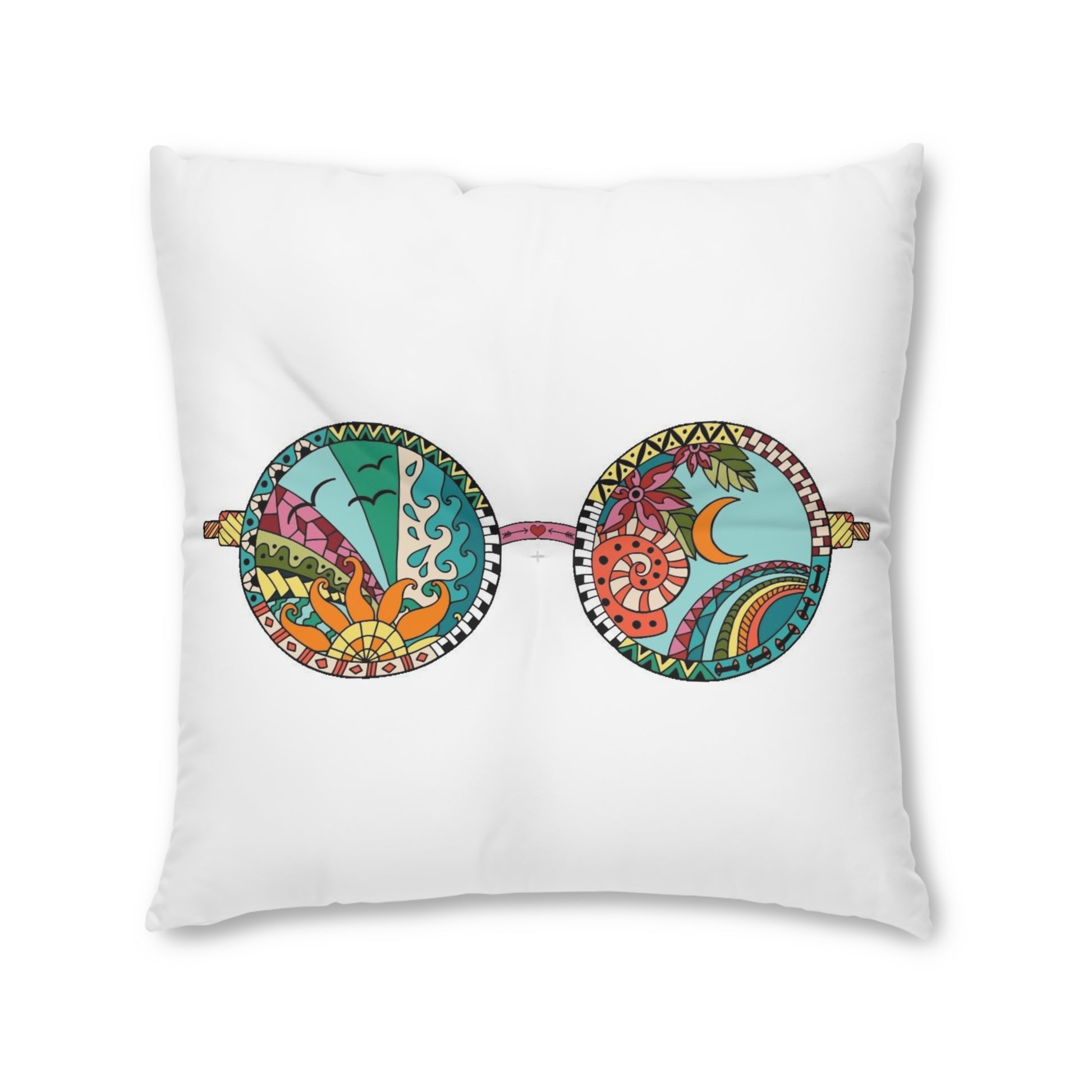 Bohemian Tufted Floor Pillow
